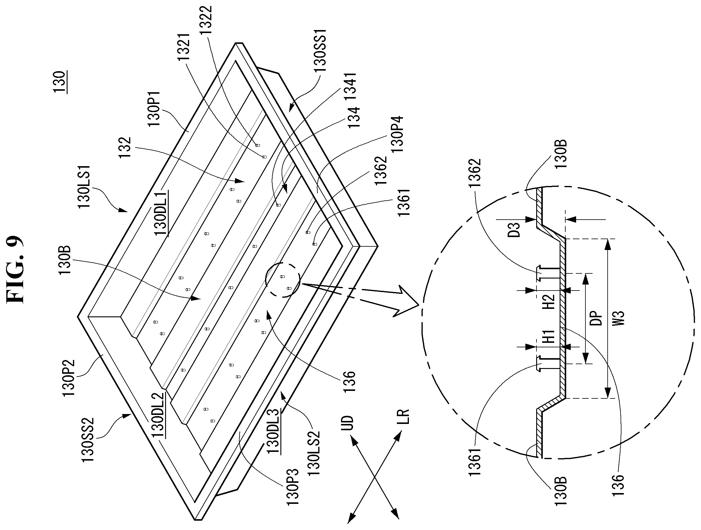 Patent US12174472 Figure 10 – Display device