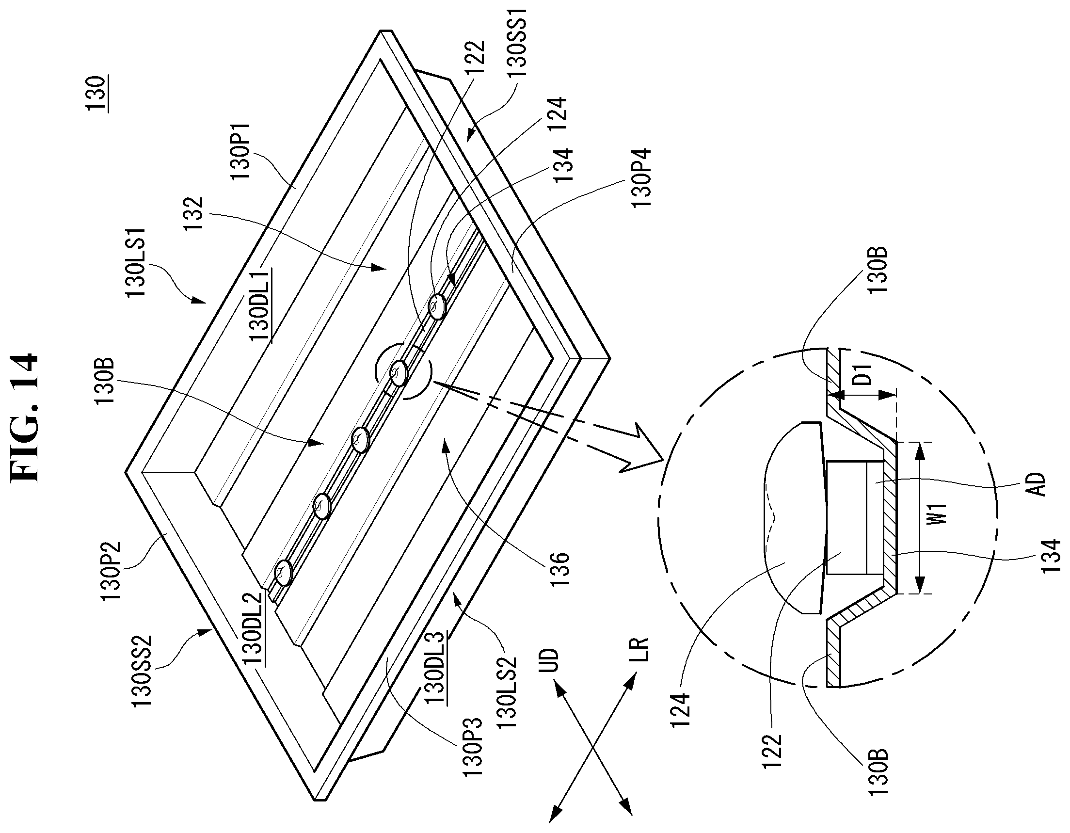 Patent US12174472 Figure 13 – Display device