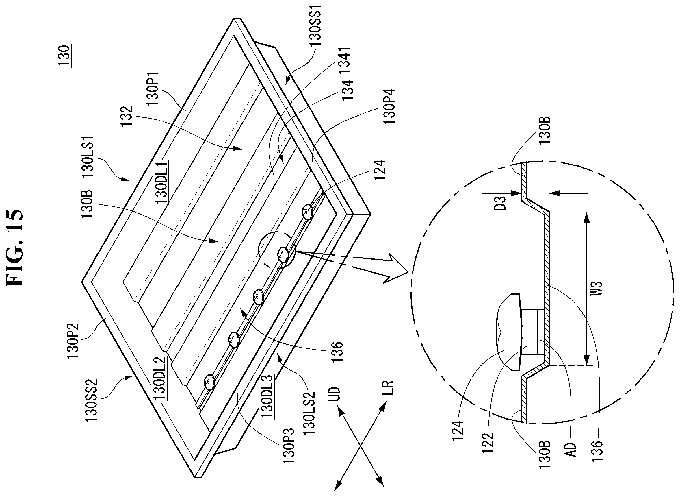 Patent US12174472 Figure 14 – Display device