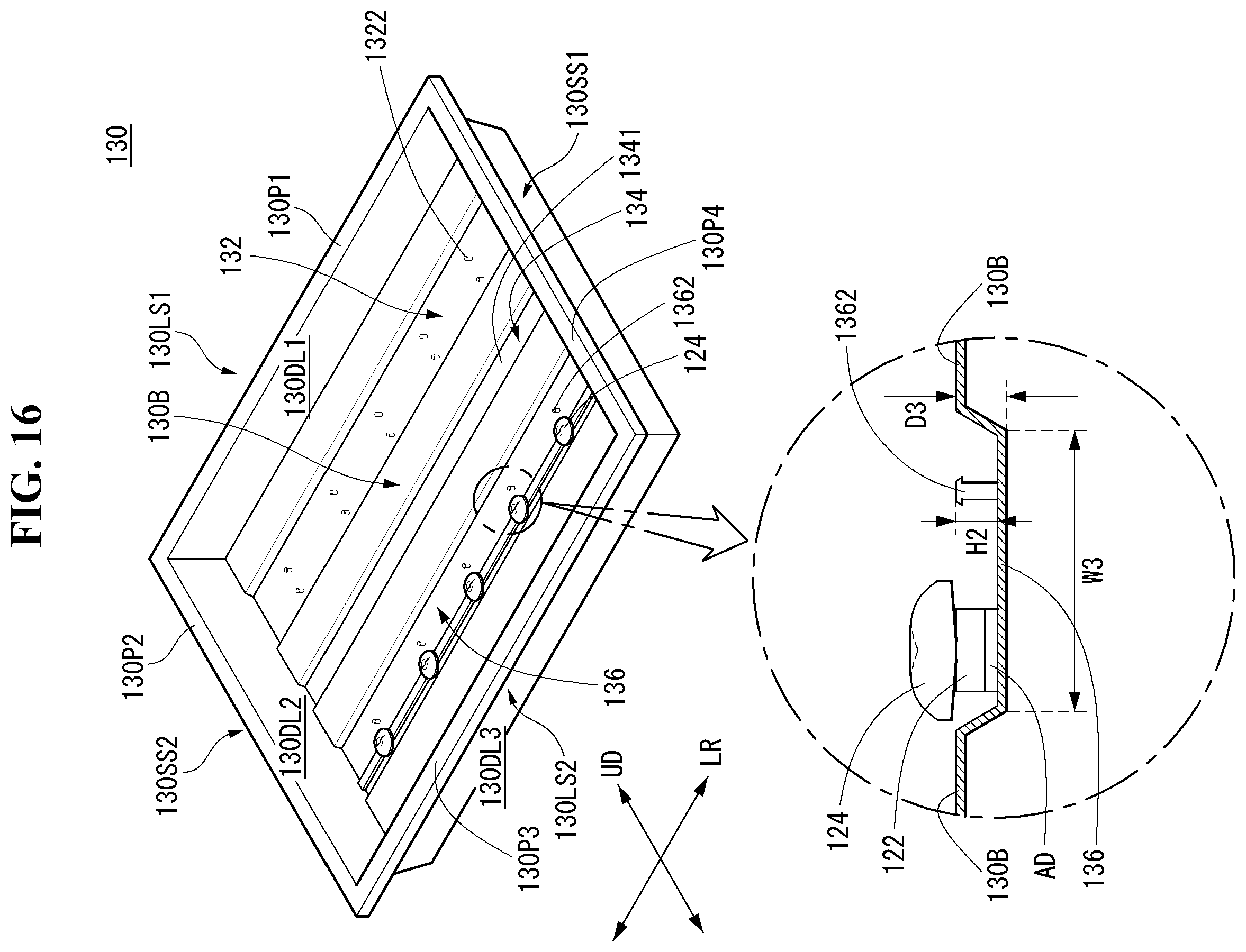 Patent US12174472 Figure 15 – Display device