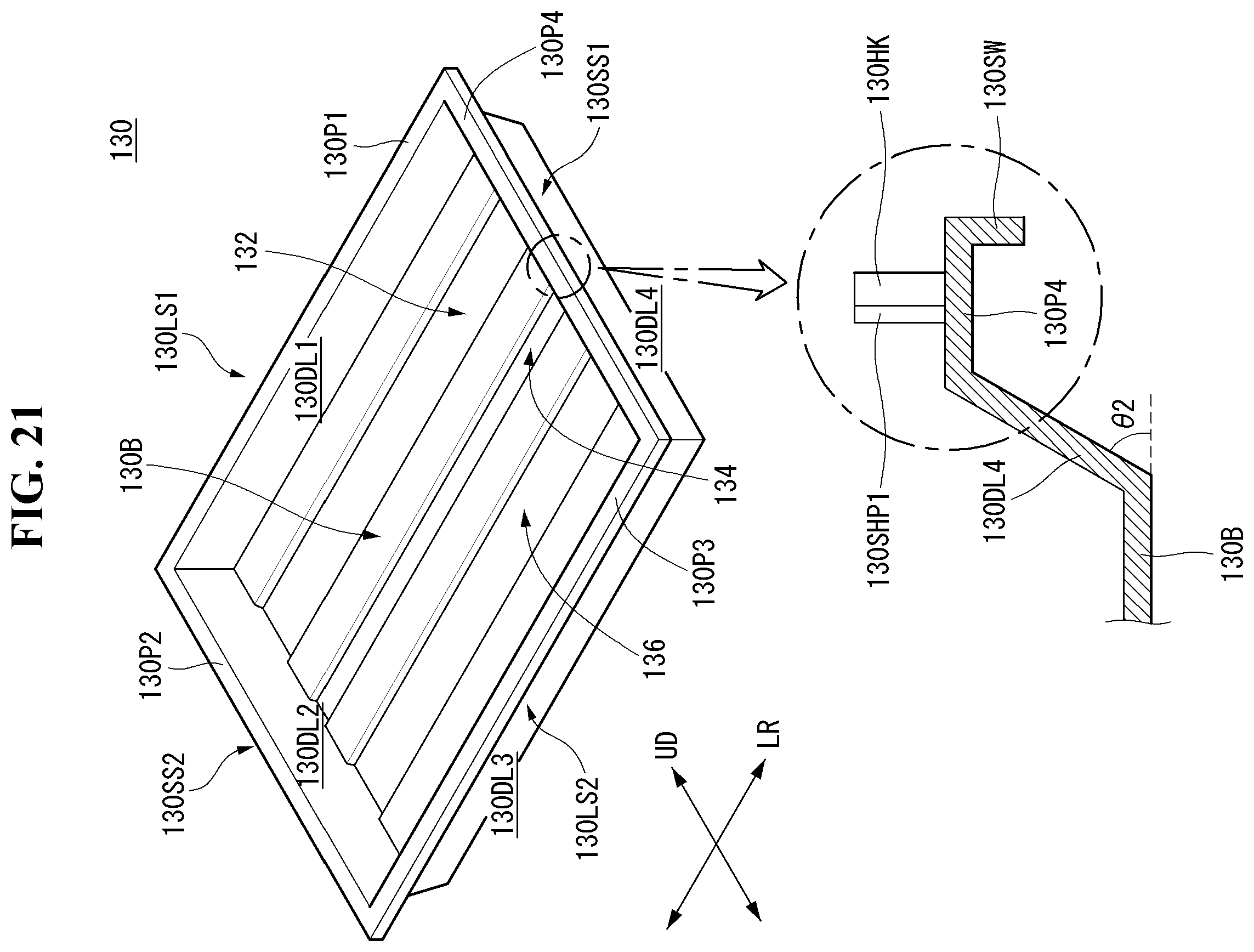 Patent US12174472 Figure 20 – Display device