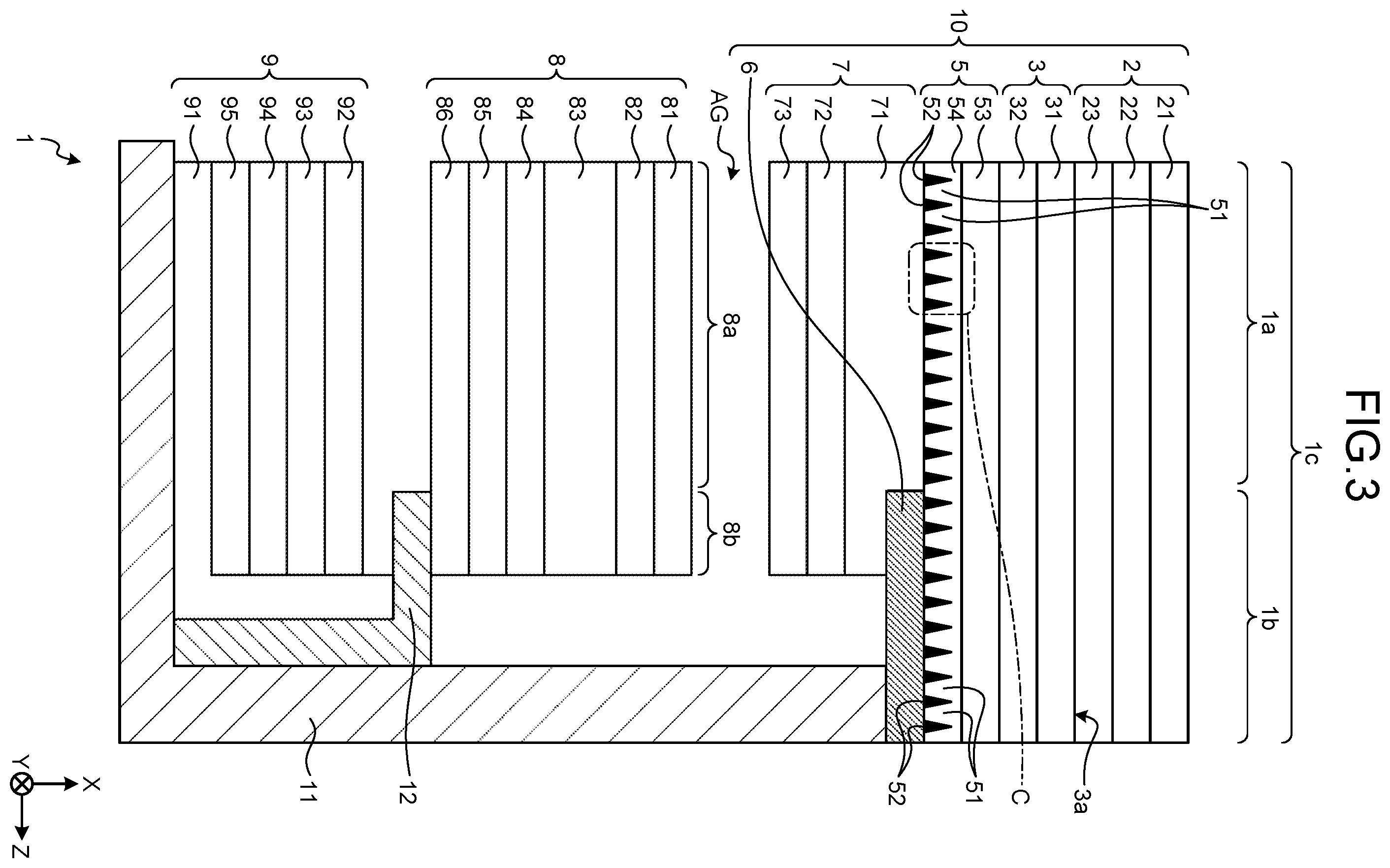 Patent US12174475 Figure 3 – Cover panel and display device