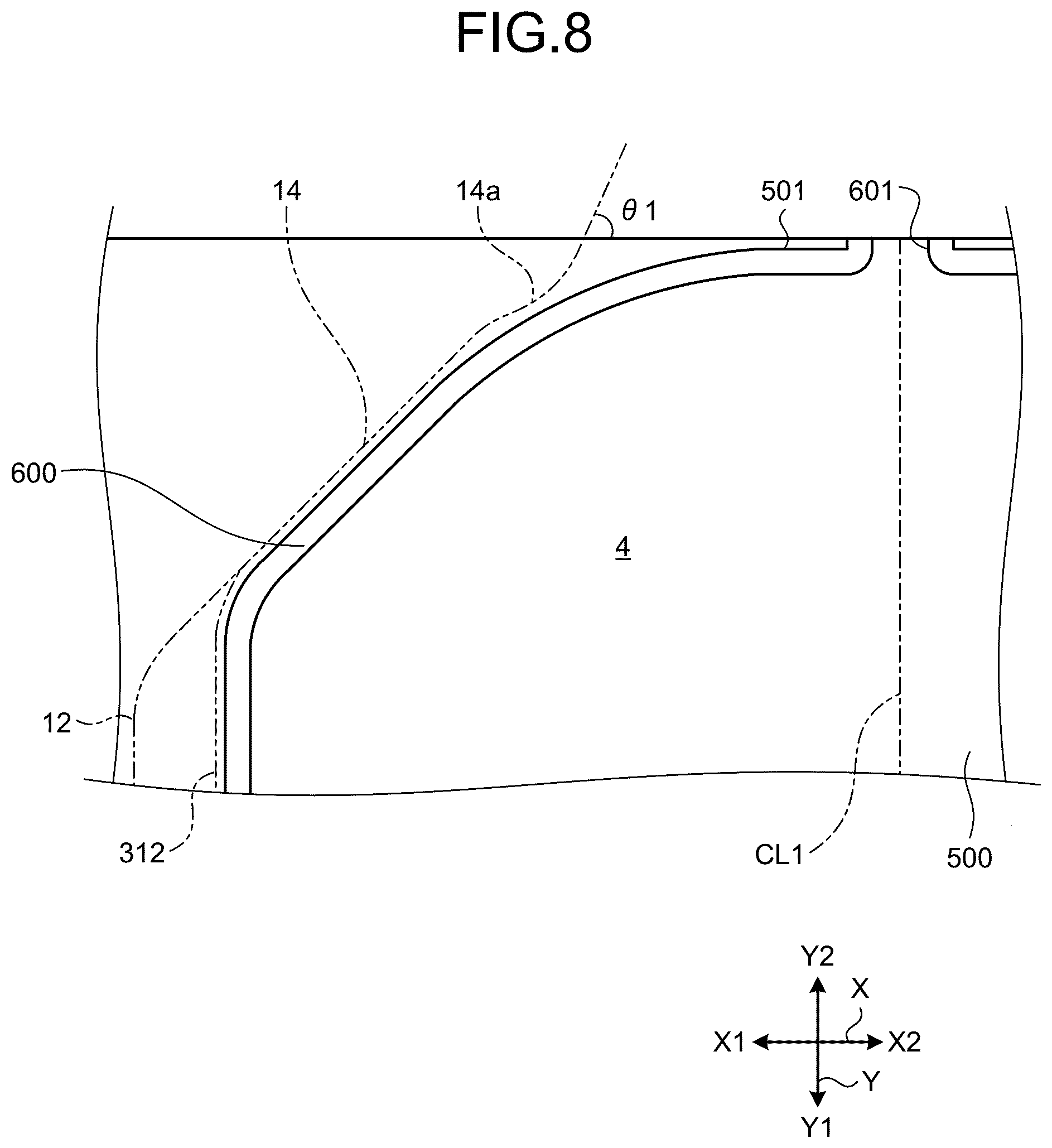 Patent US12174476 Figure 8 – Light adjustment device and light adjustment device manufacturing method