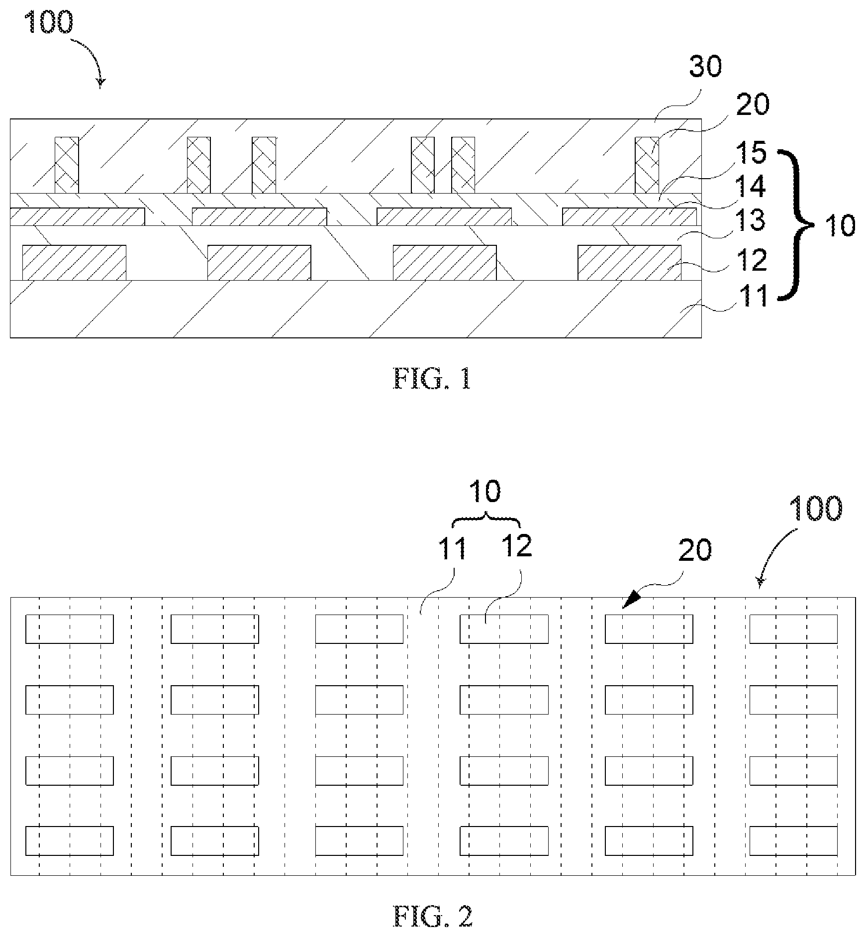 Patent US12174480 Figure 1 – Display panel and splicing display panel