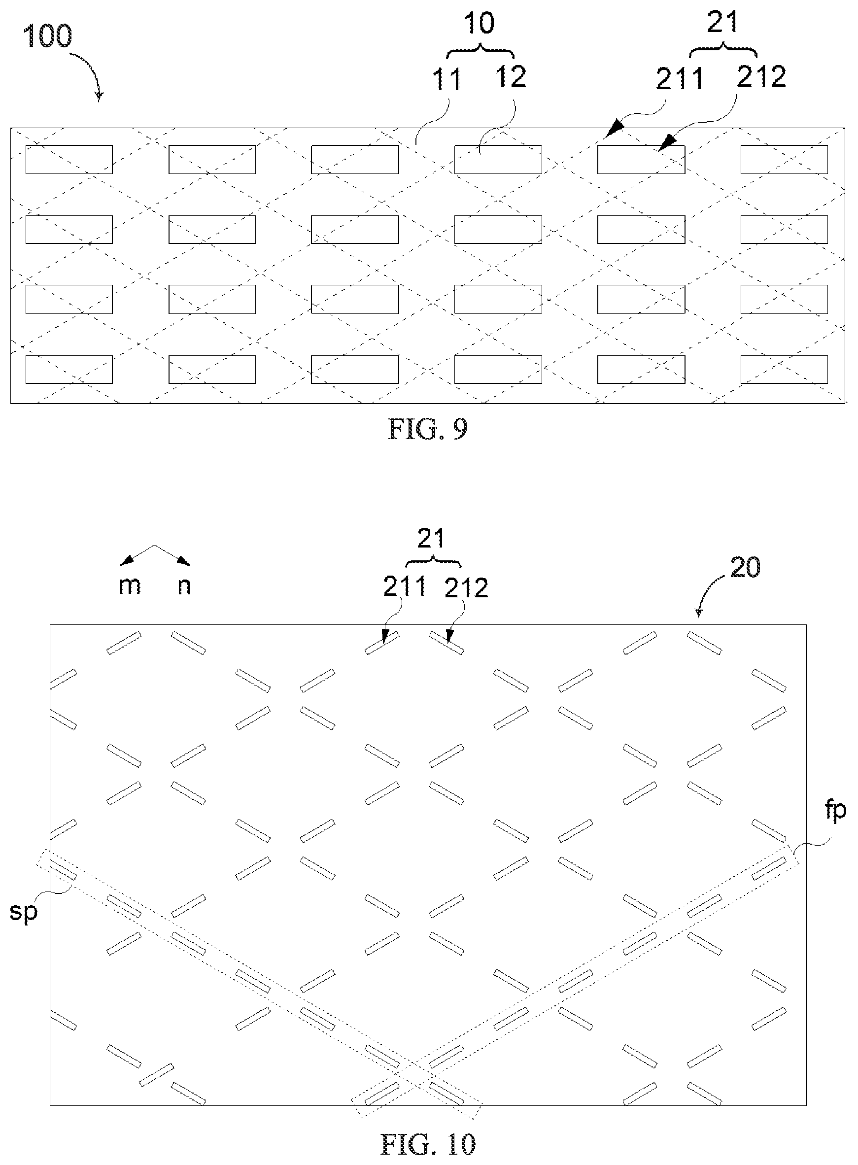Patent US12174480 Figure 5 – Display panel and splicing display panel