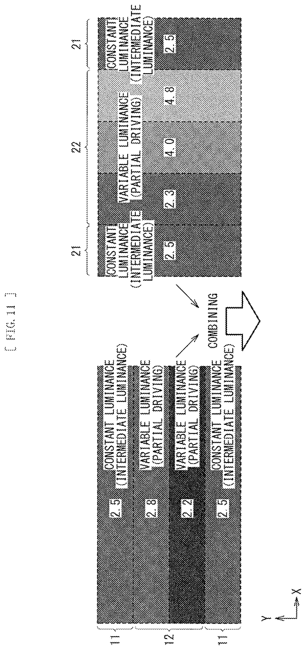 Patent US12174486 Figure 10 – Illumination unit and display apparatus
