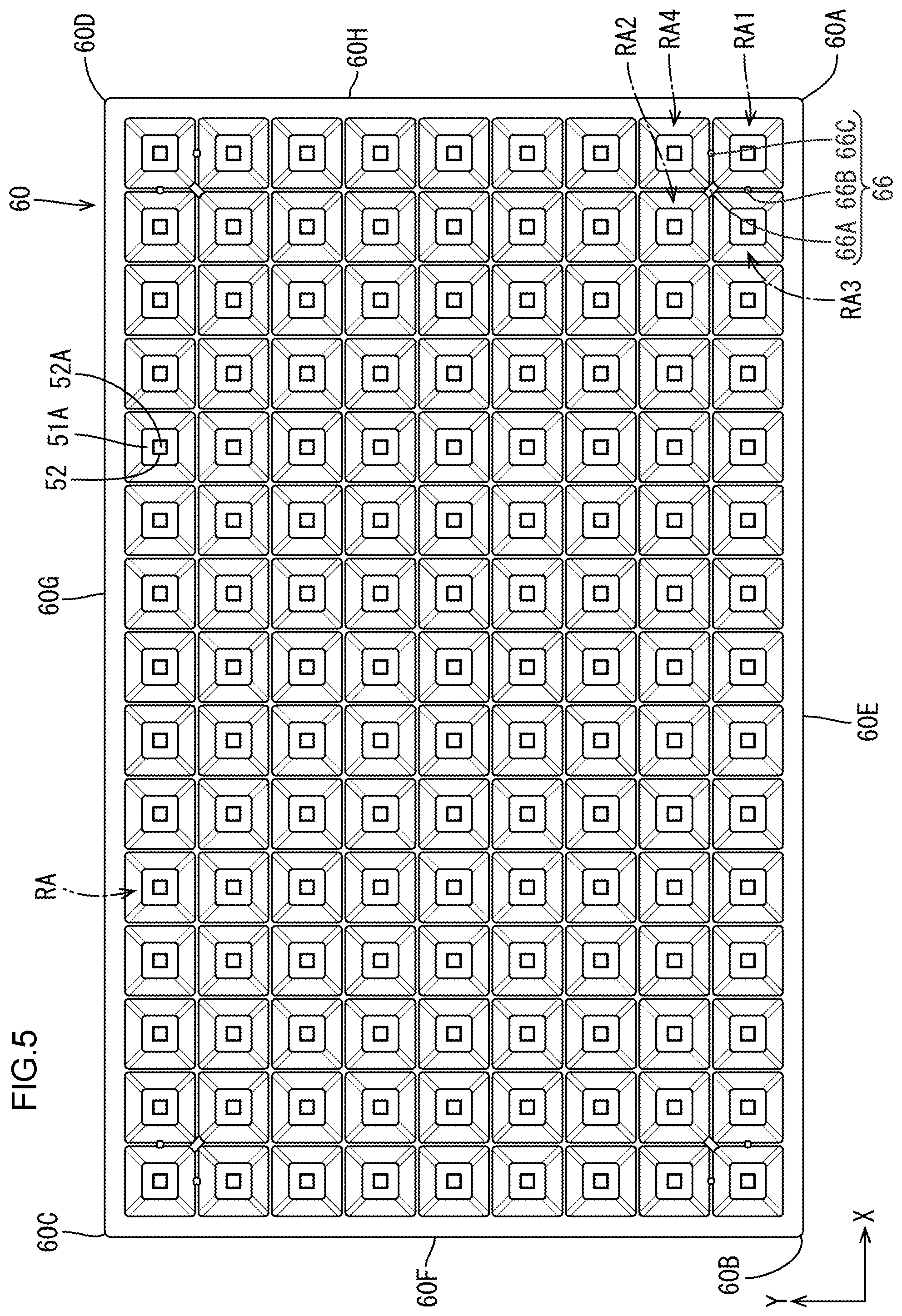 Patent US12174487 Figure 5 – Lighting device