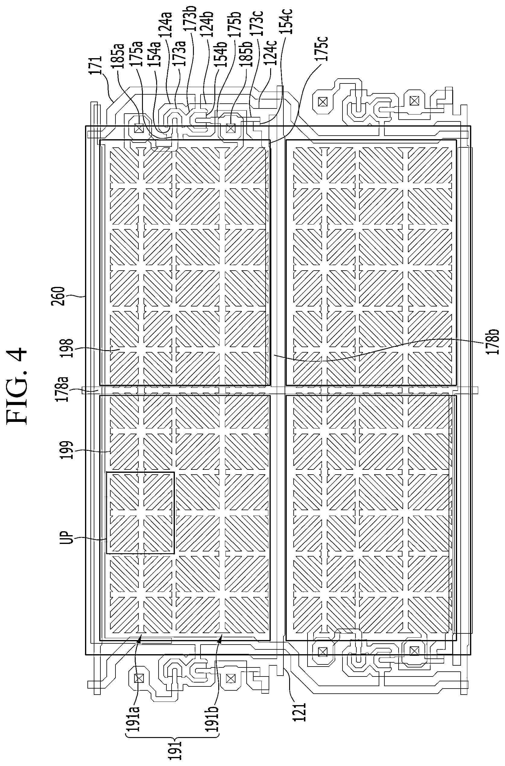Patent US12174491 Figure 4 – Liquid crystal display