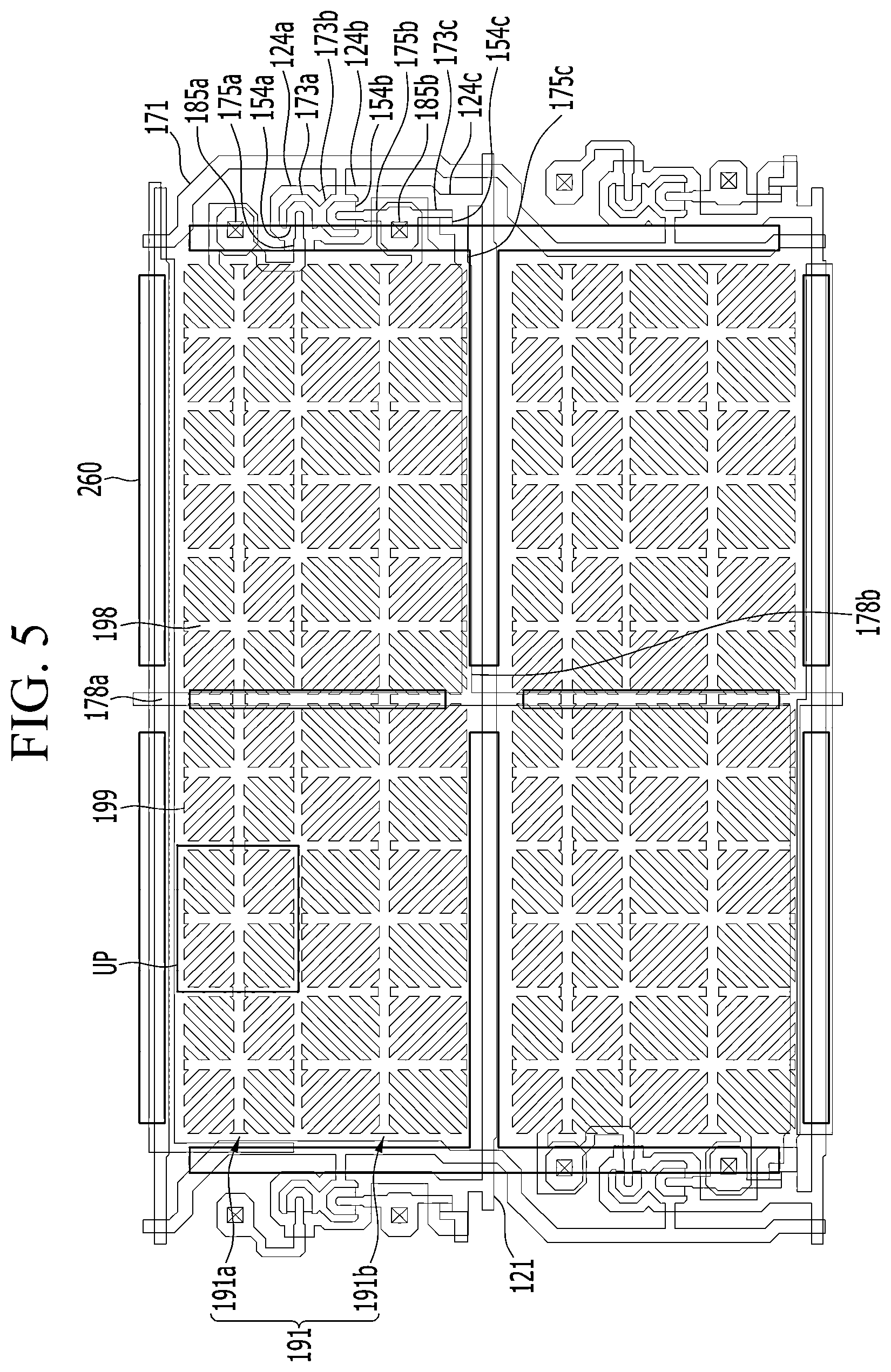 Patent US12174491 Figure 5 – Liquid crystal display