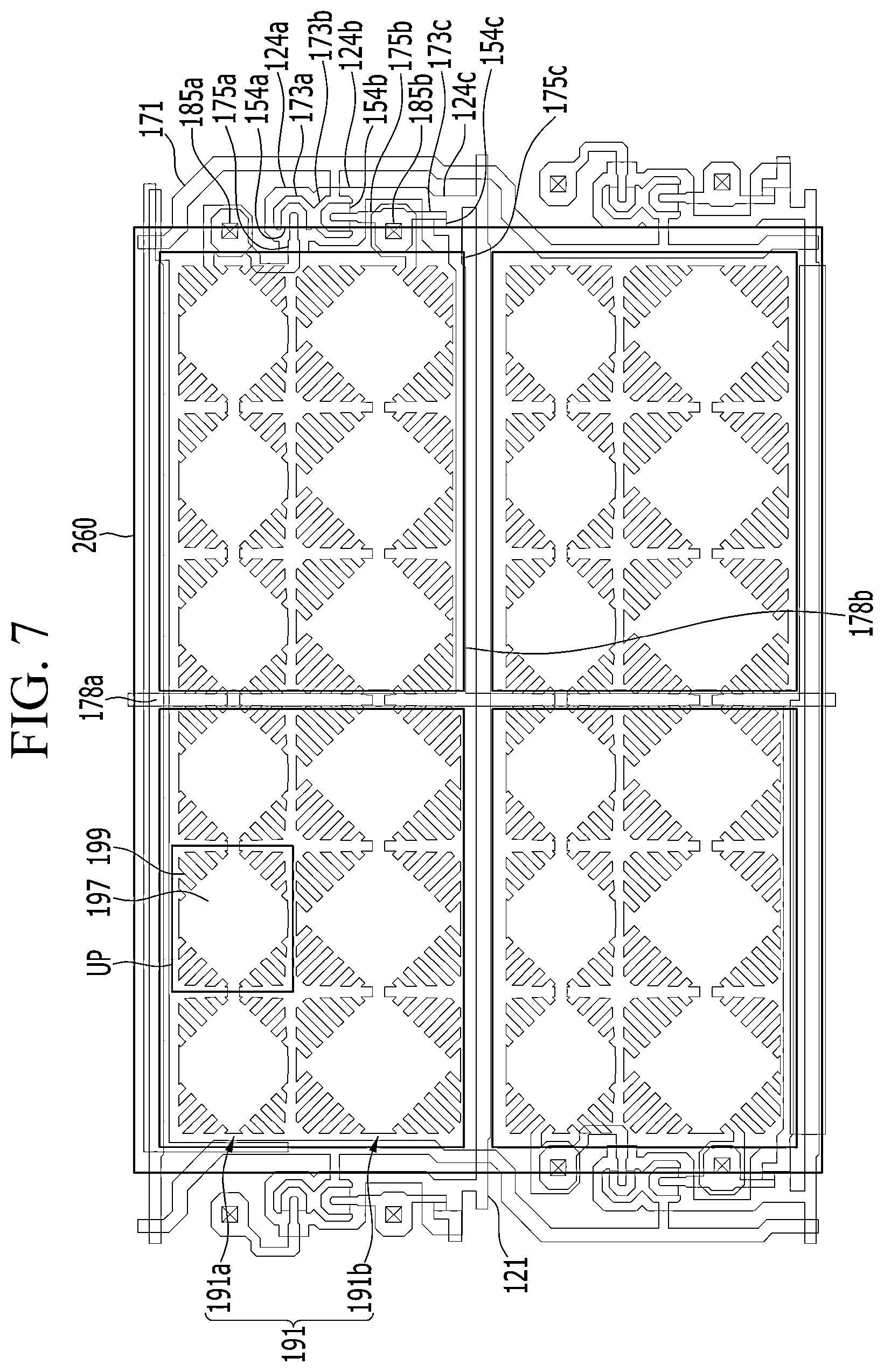 Patent US12174491 Figure 7 – Liquid crystal display
