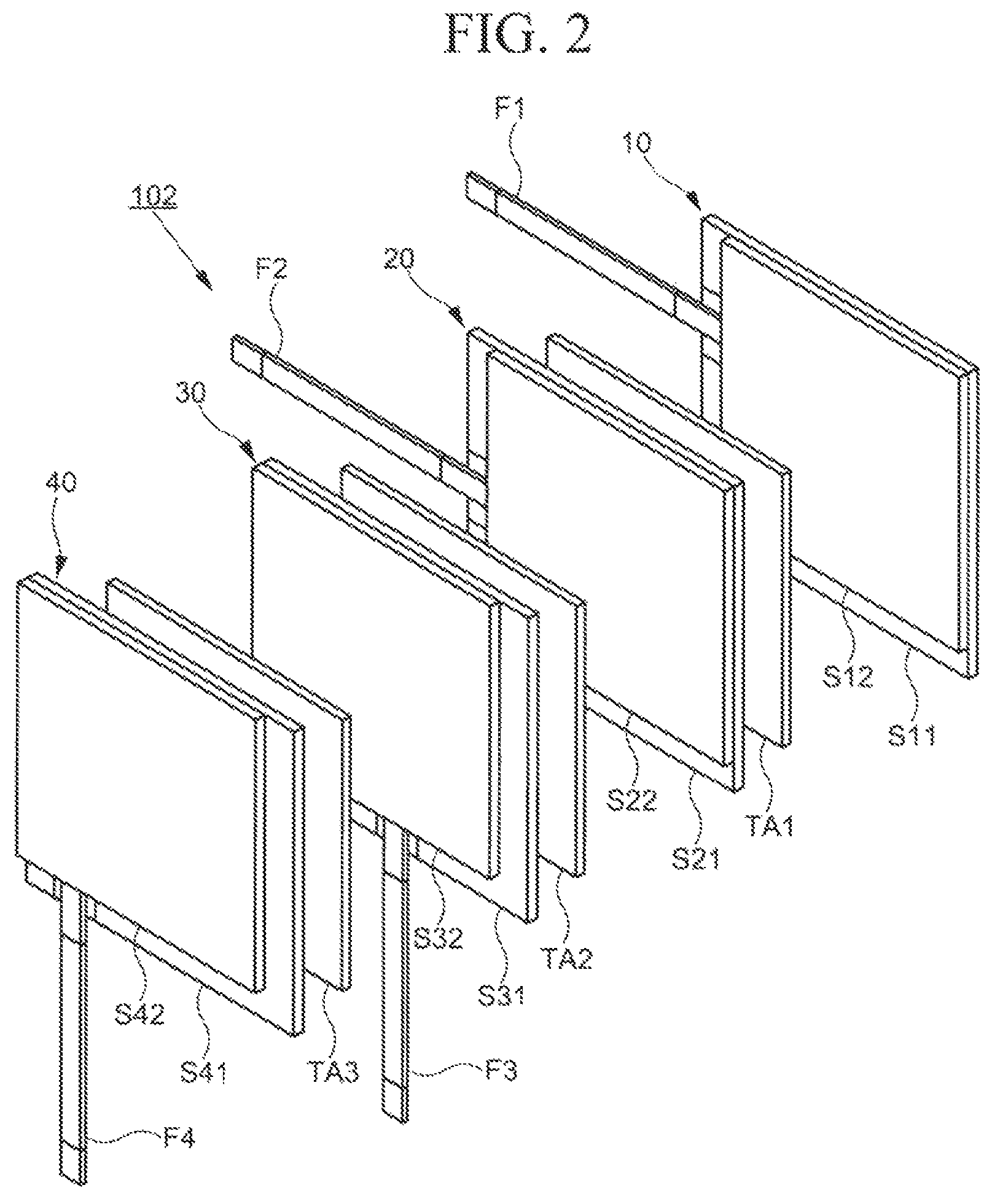 Patent US12174493 Figure 2 – Liquid crystal light control device