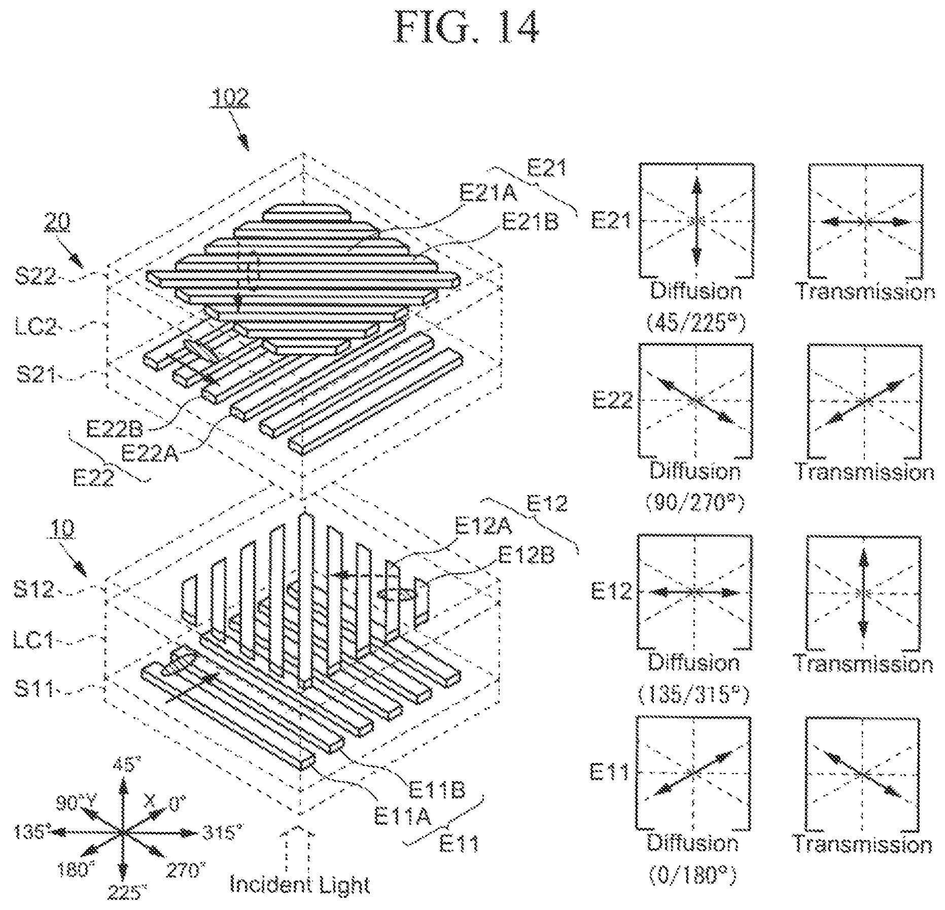 Patent US12174493 Figure 20 – Liquid crystal light control device