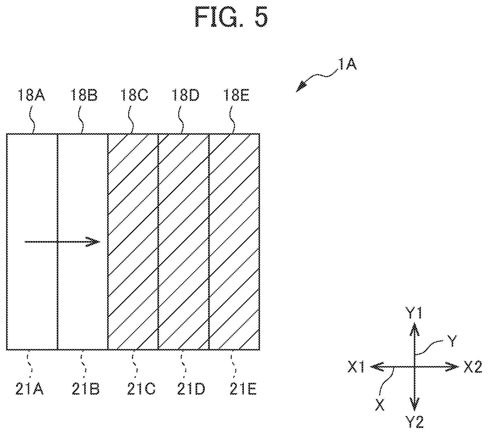 Patent US12174494 Figure 5 – Light control member and light control device