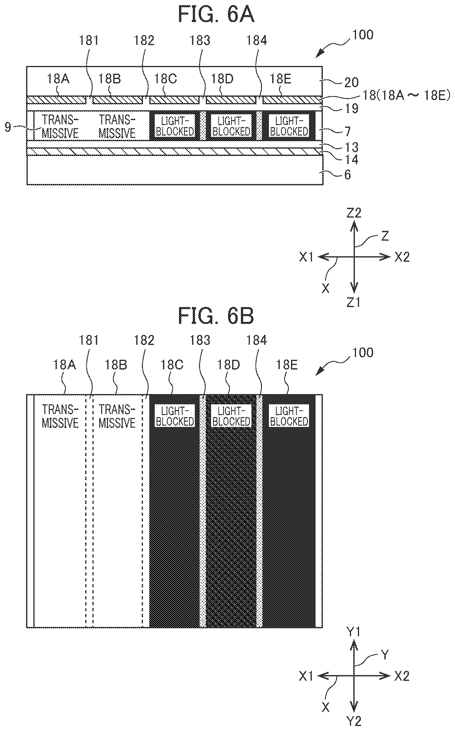 Patent US12174494 Figure 6 – Light control member and light control device