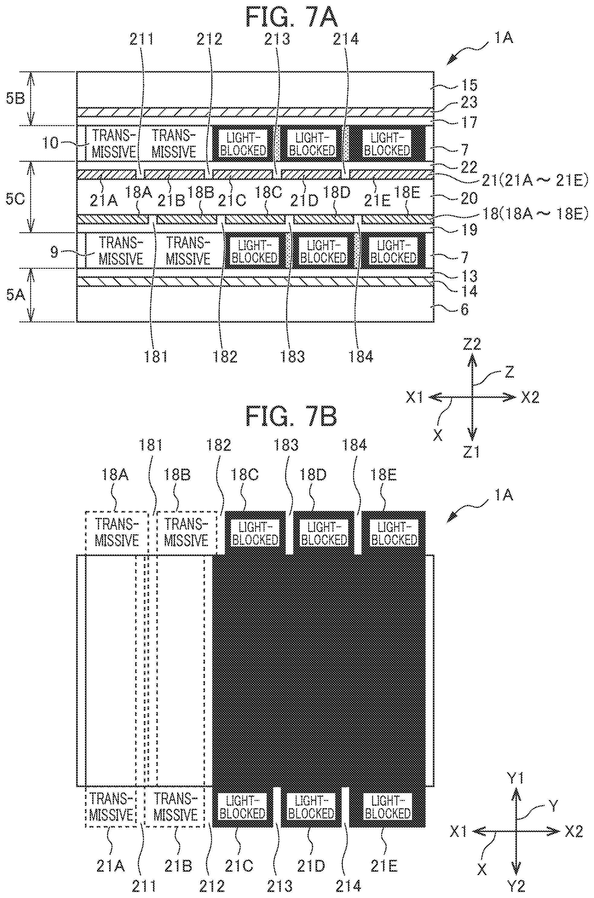 Patent US12174494 Figure 7 – Light control member and light control device