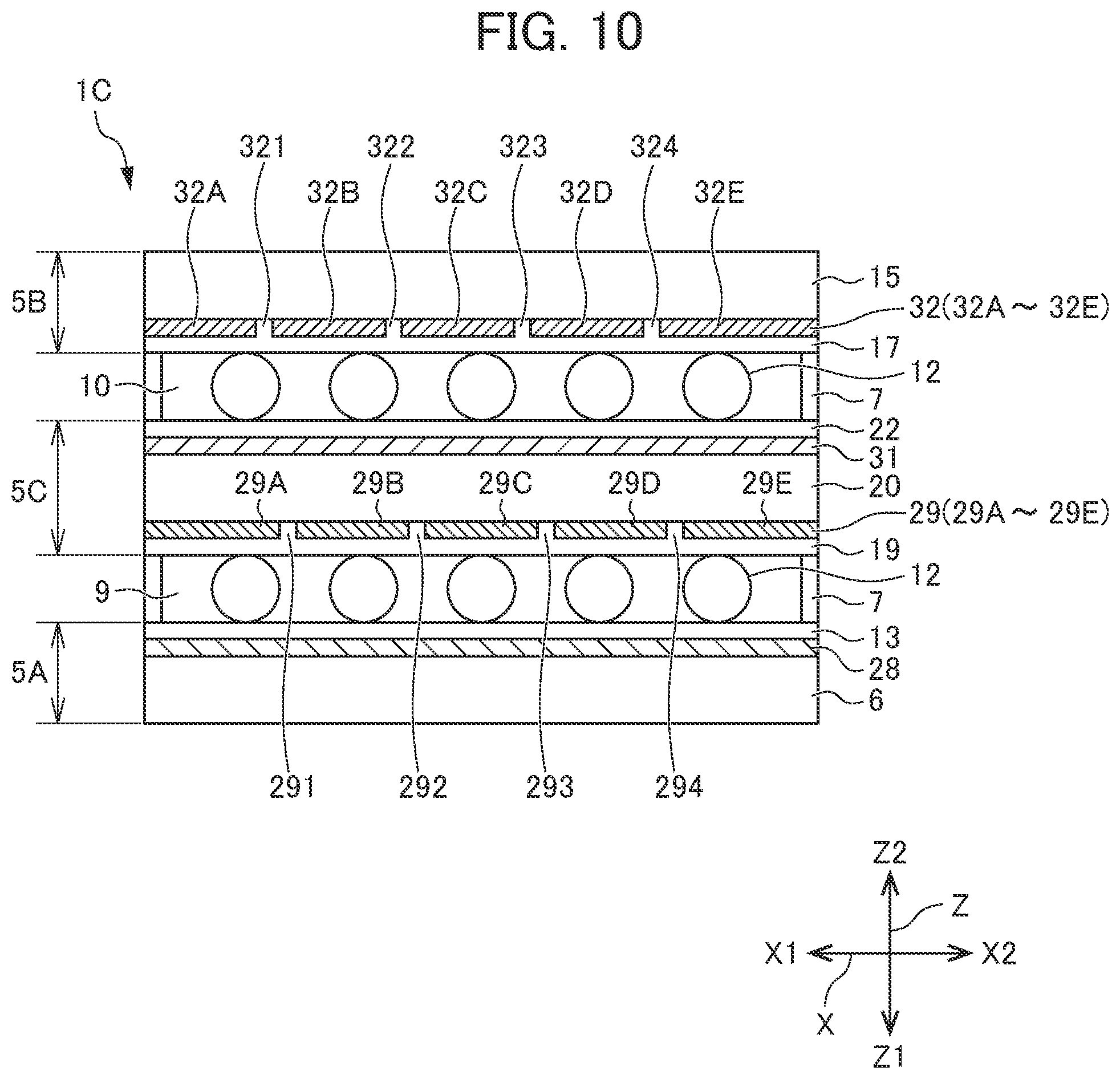 Patent US12174494 Figure 10 – Light control member and light control device