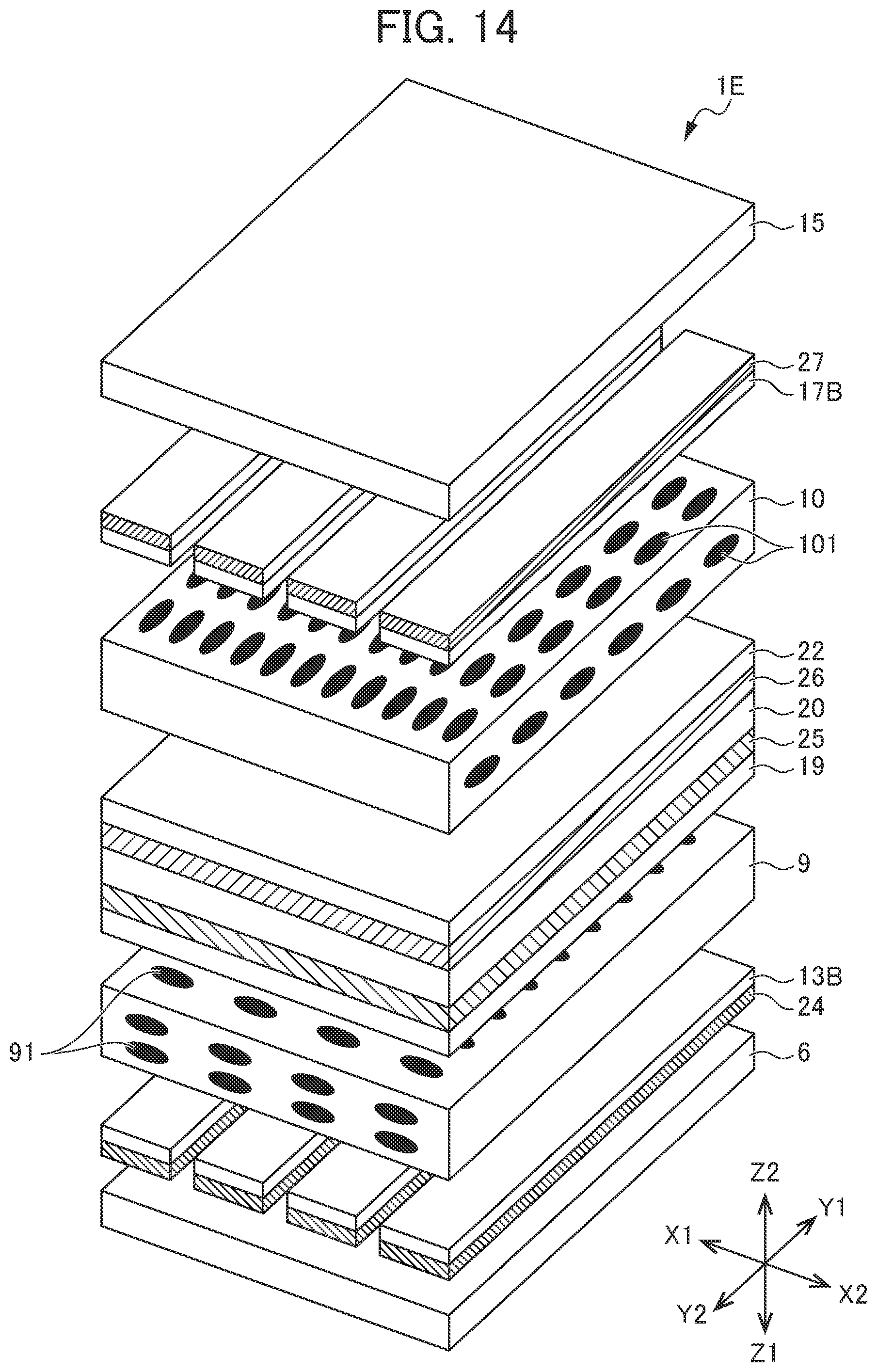 Patent US12174494 Figure 14 – Light control member and light control device