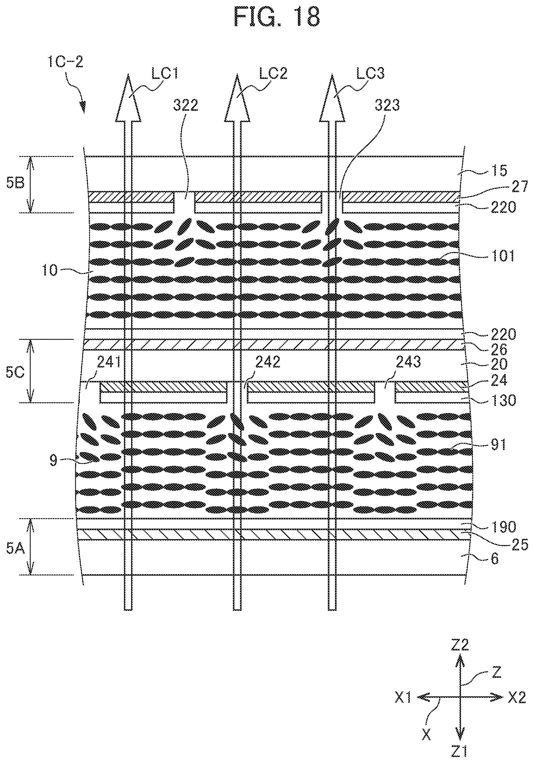 Patent US12174494 Figure 18 – Light control member and light control device