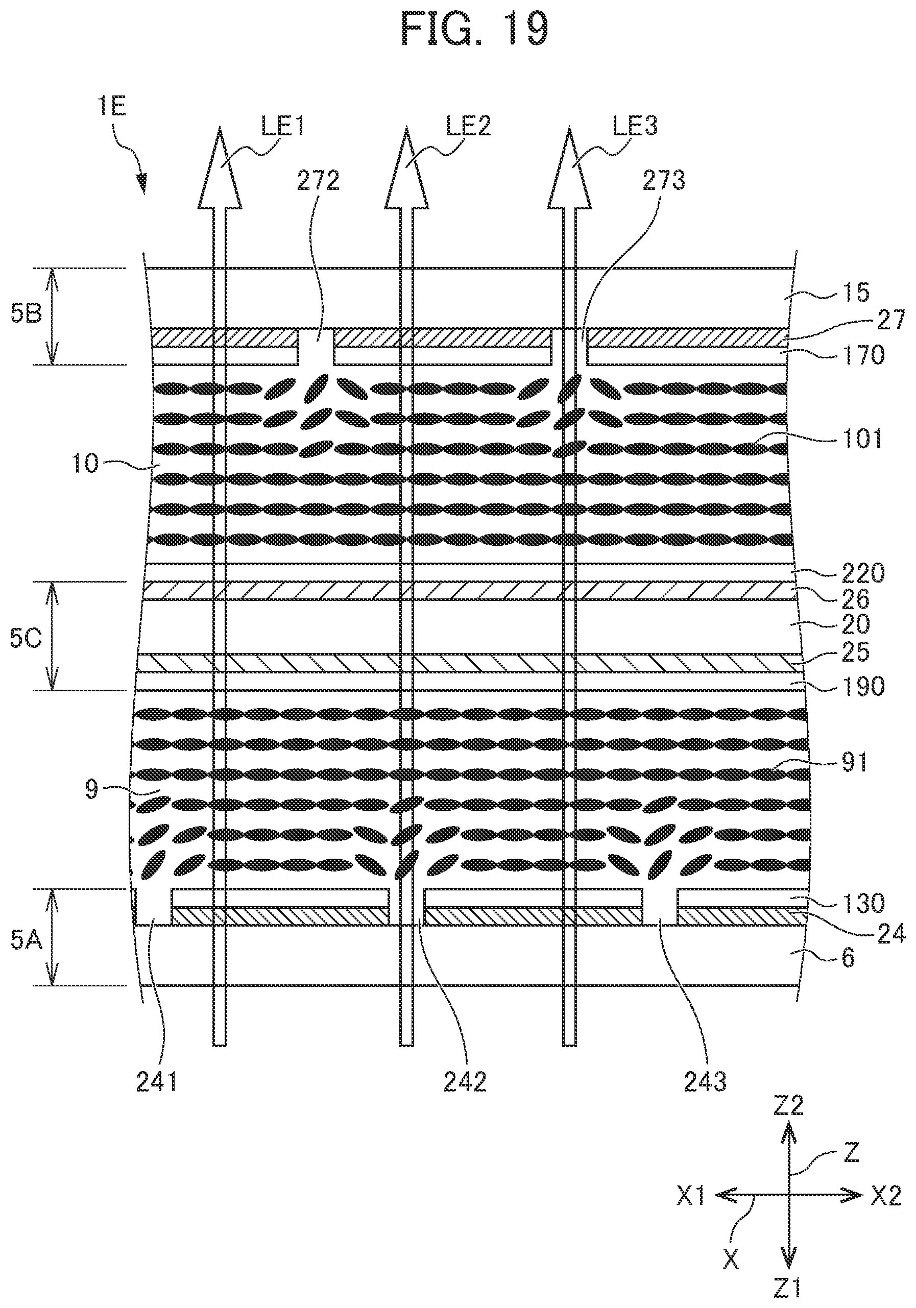 Patent US12174494 Figure 19 – Light control member and light control device