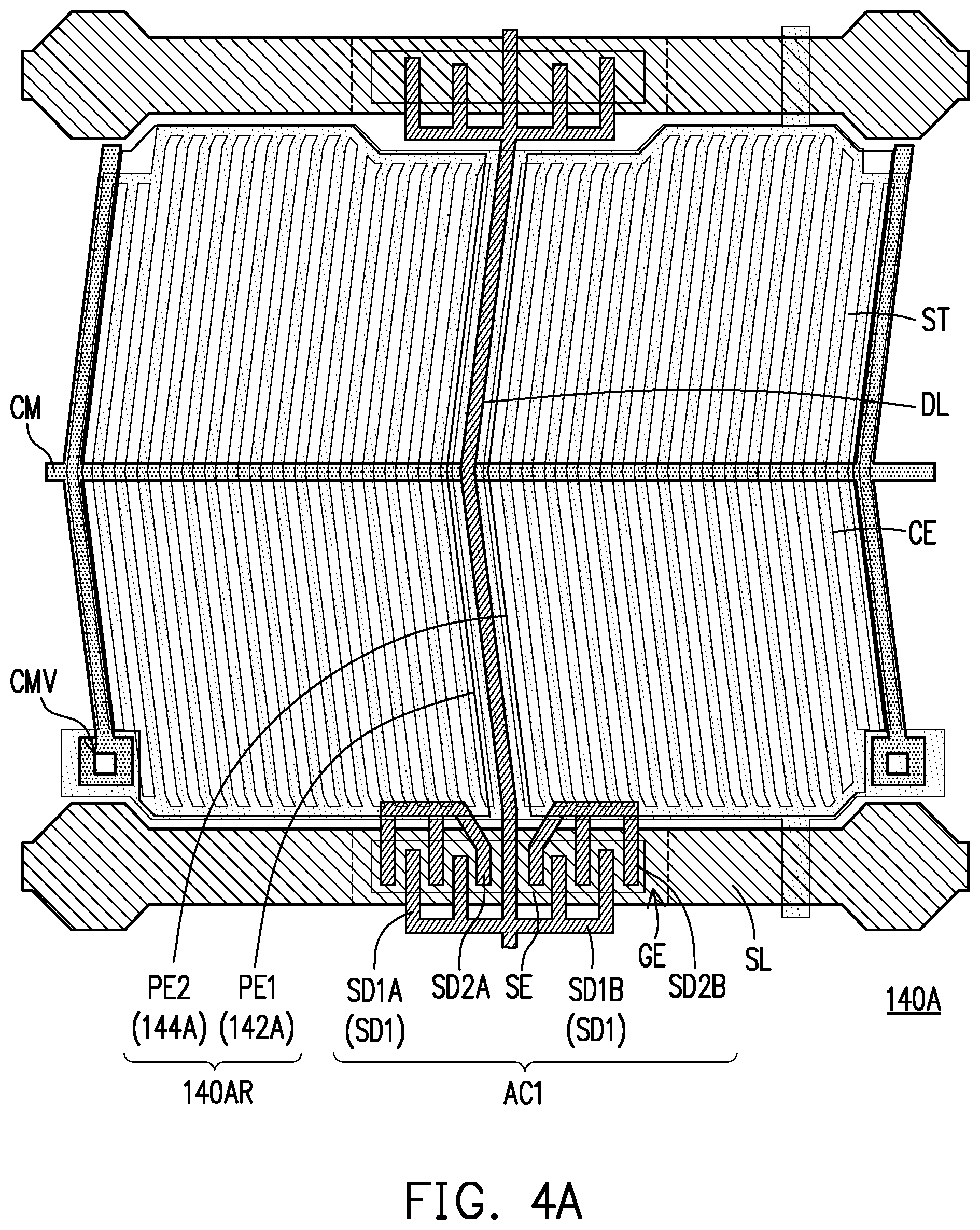 Patent US12174496 Figure 4 – Display device