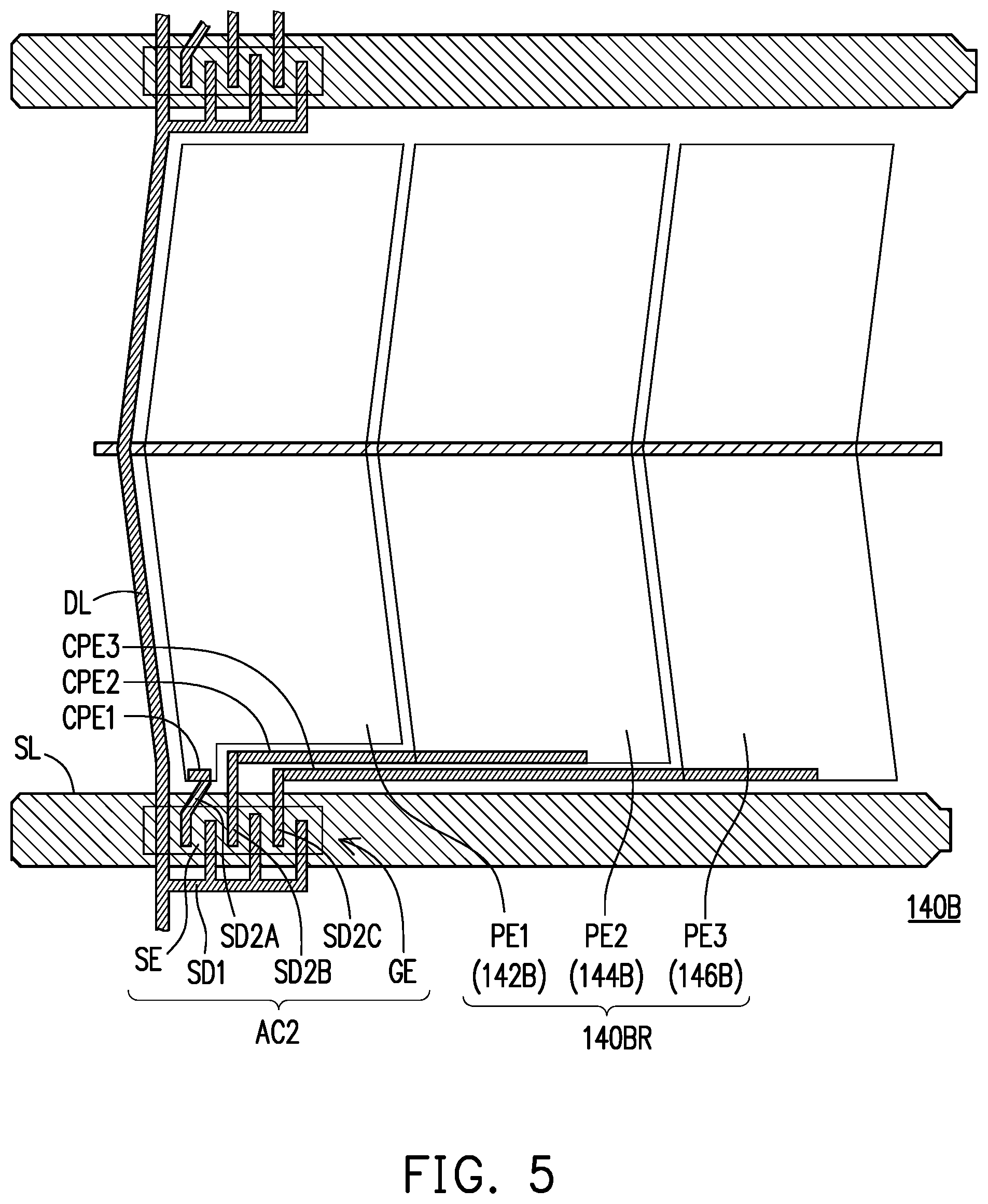 Patent US12174496 Figure 6 – Display device