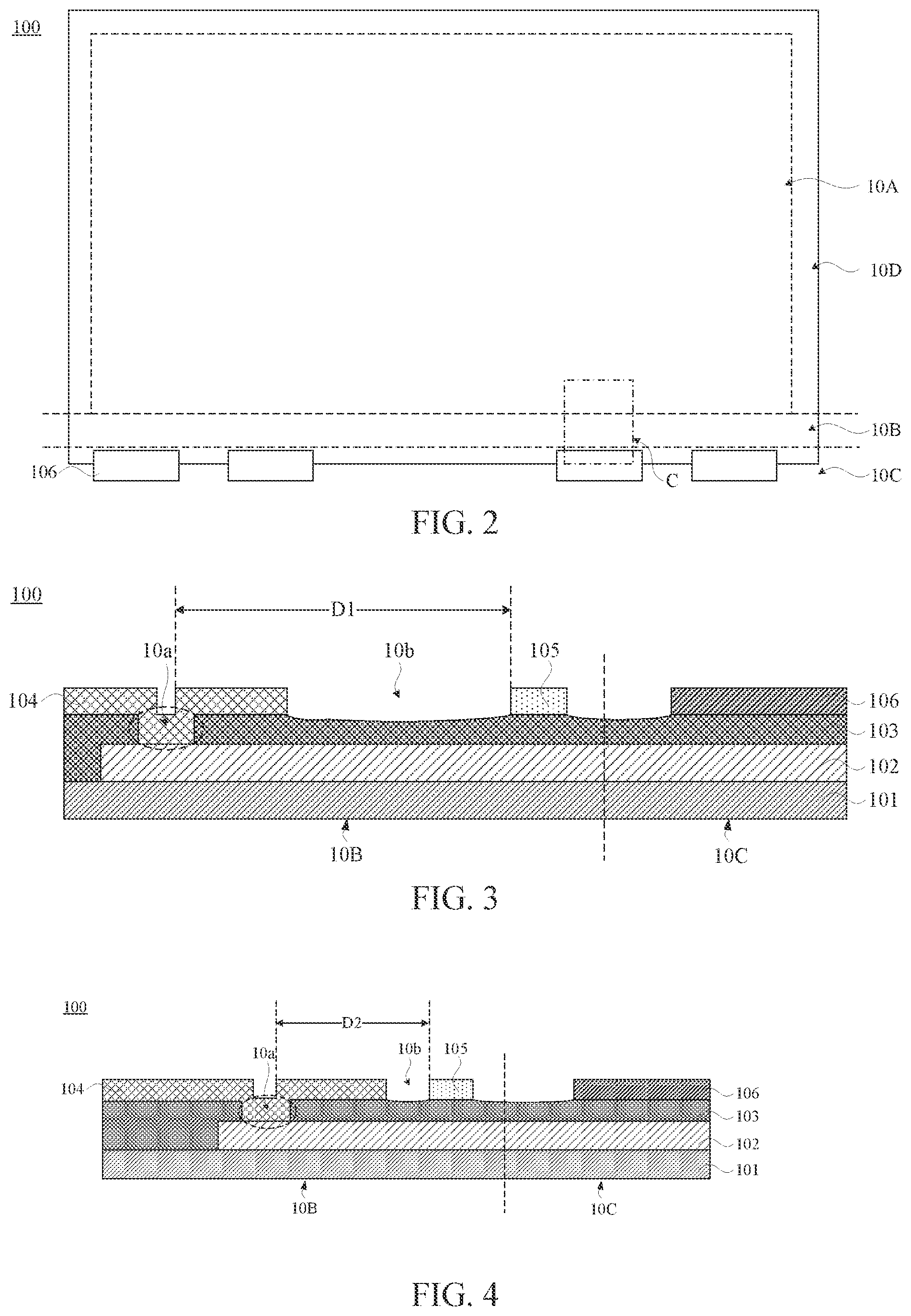 Patent US12174497 Figure 2 – Display panel and display device