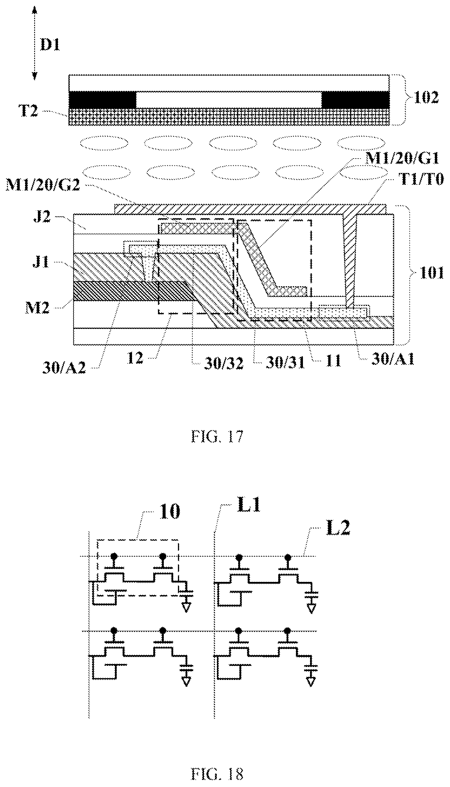 Patent US12174499 Figure 8 – Display panel and display device