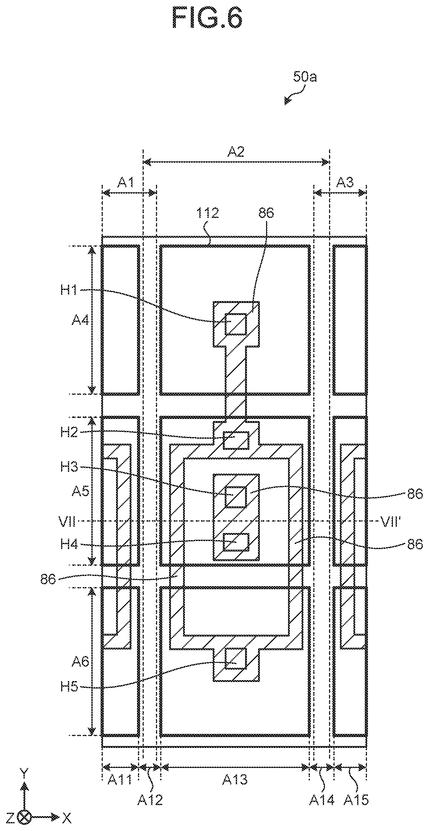 Patent US12174500 Figure 6 – Display device