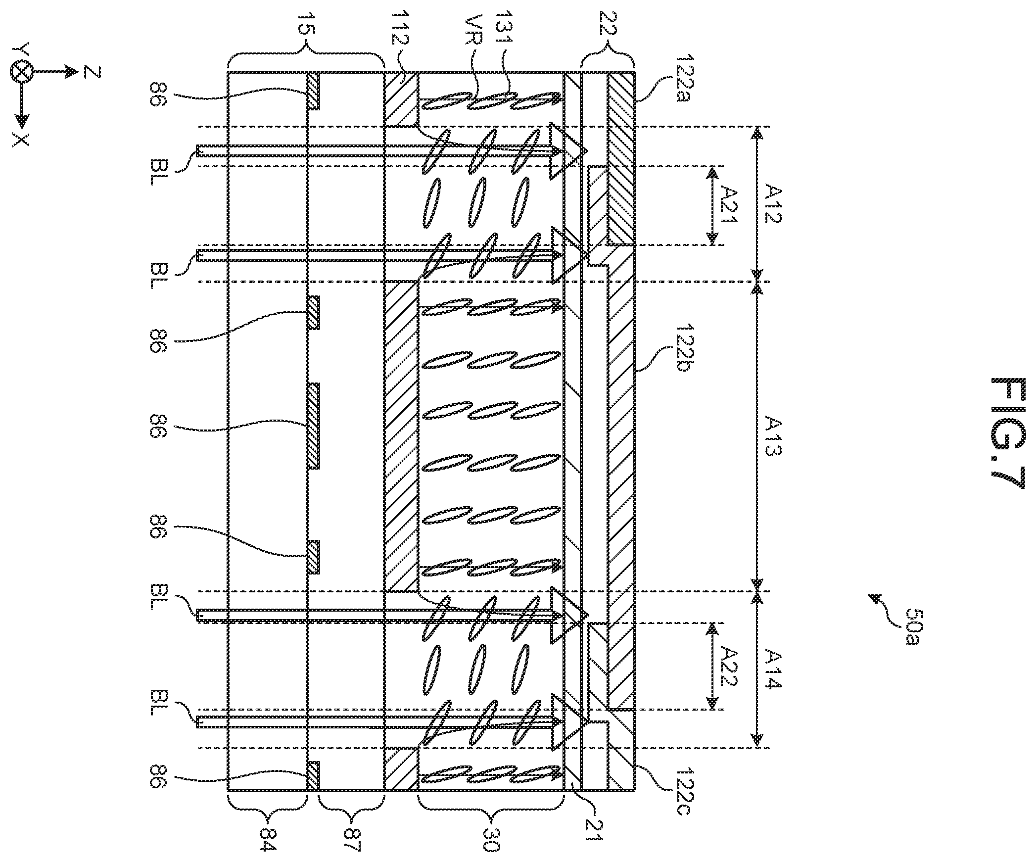 Patent US12174500 Figure 7 – Display device