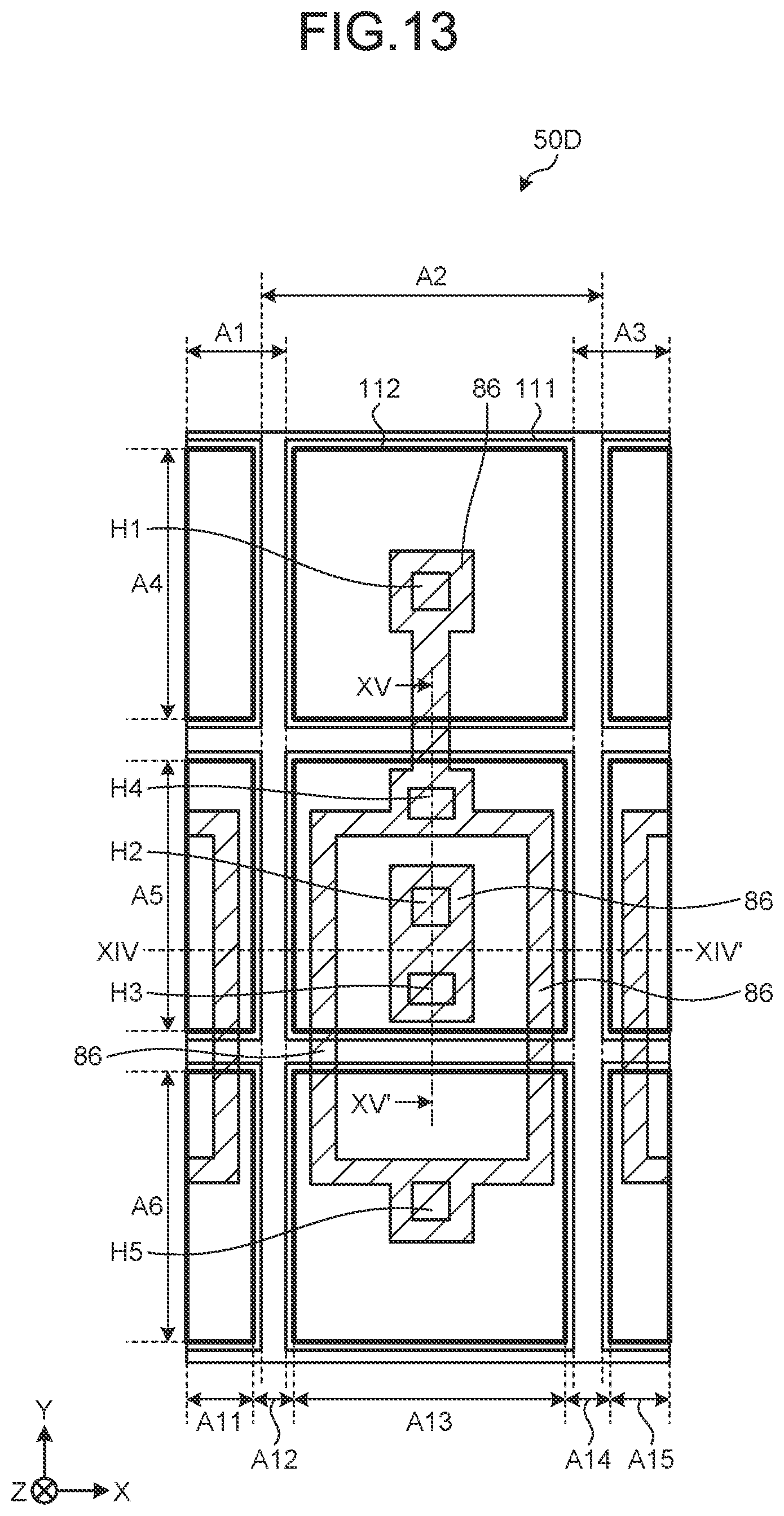 Patent US12174500 Figure 13 – Display device