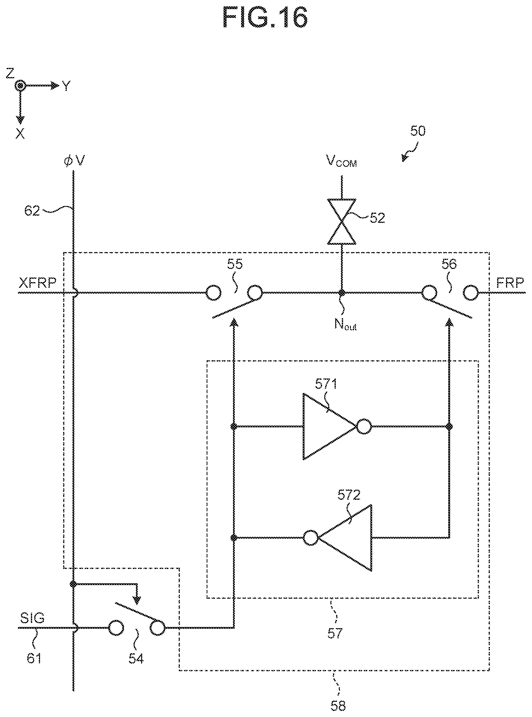 Patent US12174500 Figure 16 – Display device