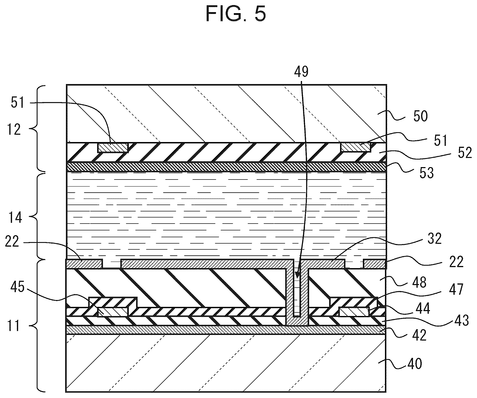 Patent US12174501 Figure 4 – Liquid crystal display device