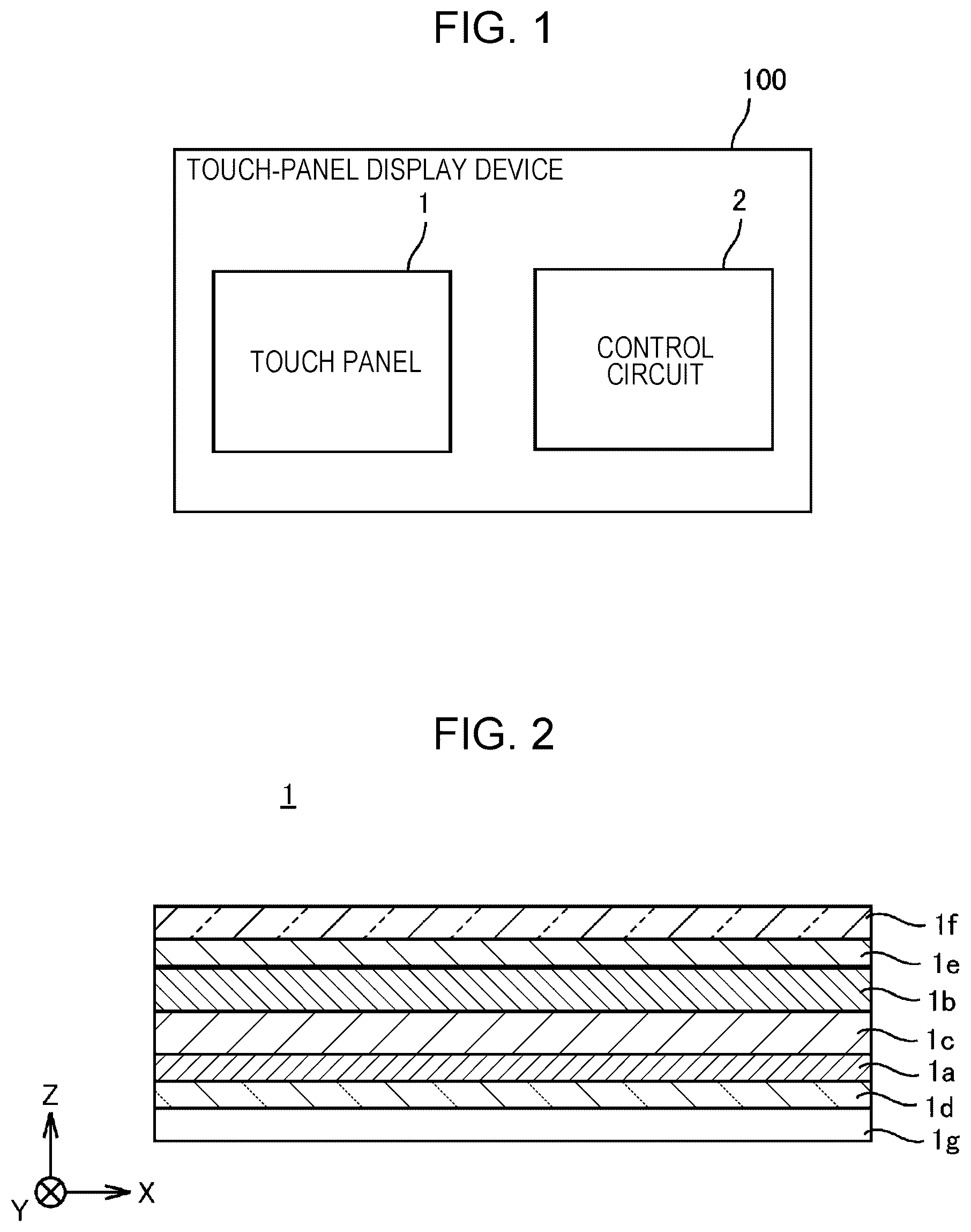 Patent US12174502 Figure 1 – Active-matrix substrate, display device and touch panel