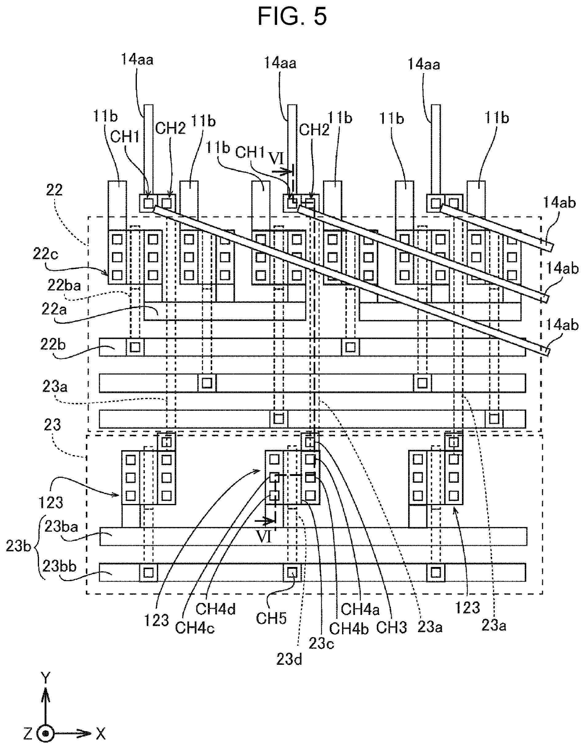 Patent US12174502 Figure 4 – Active-matrix substrate, display device and touch panel