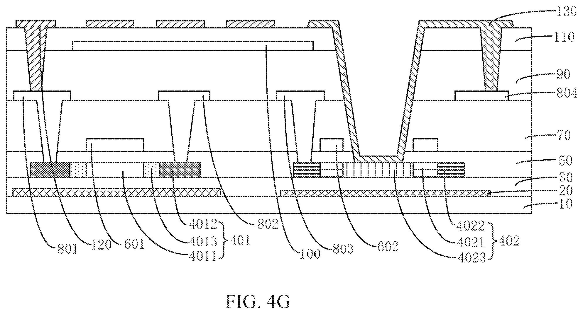 Patent US12174503 Figure 5 – Display panel and manufacturing method thereof