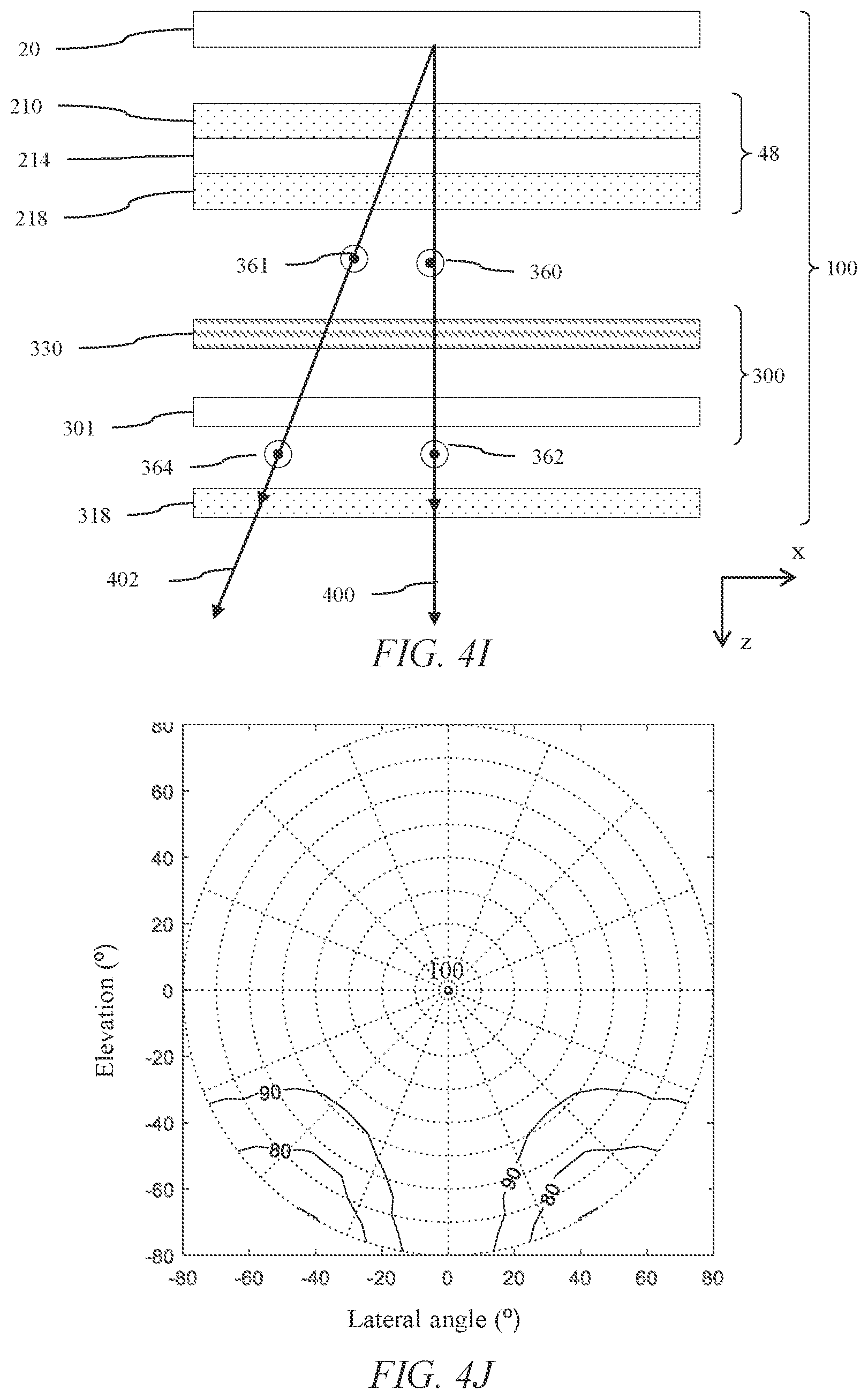 Patent US12174504 Figure 18 – Optical stack for switchable directional display