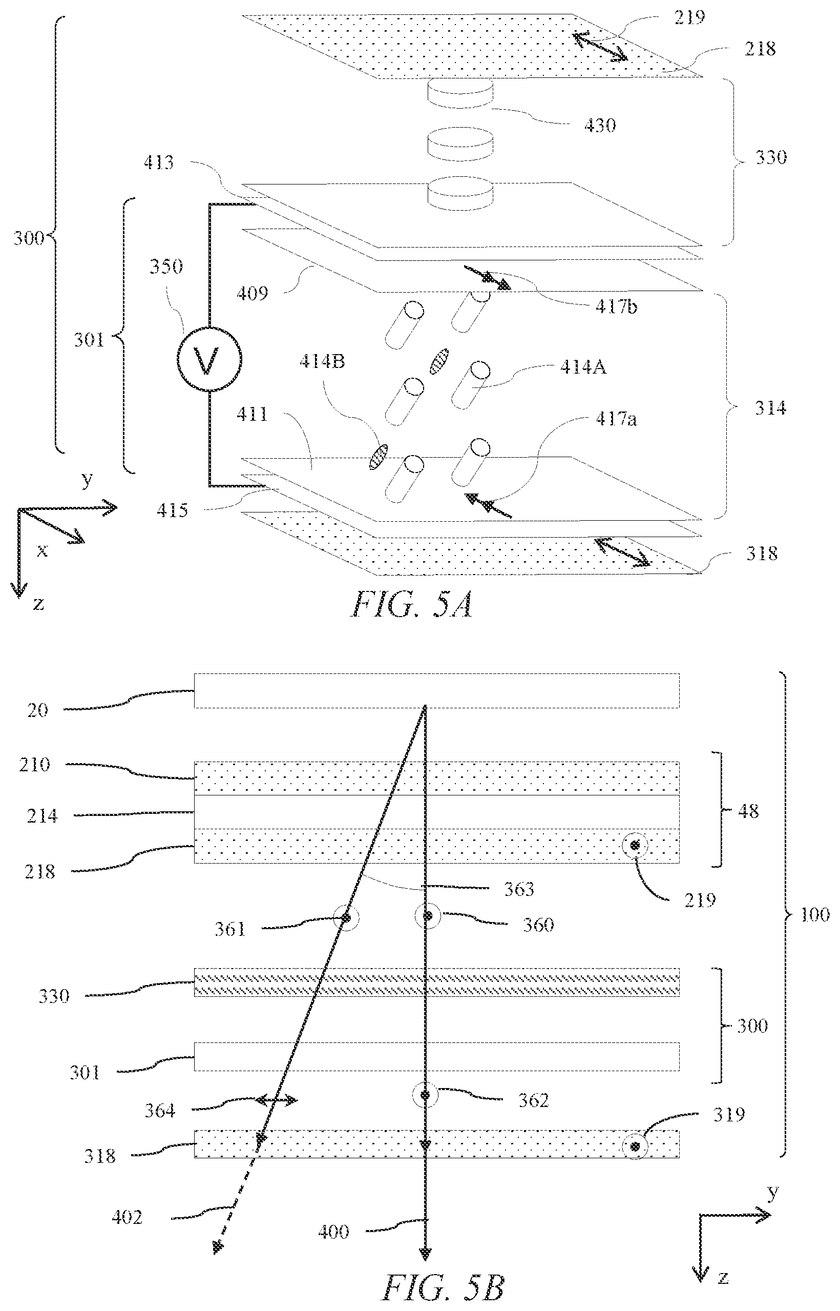 Patent US12174504 Figure 19 – Optical stack for switchable directional display
