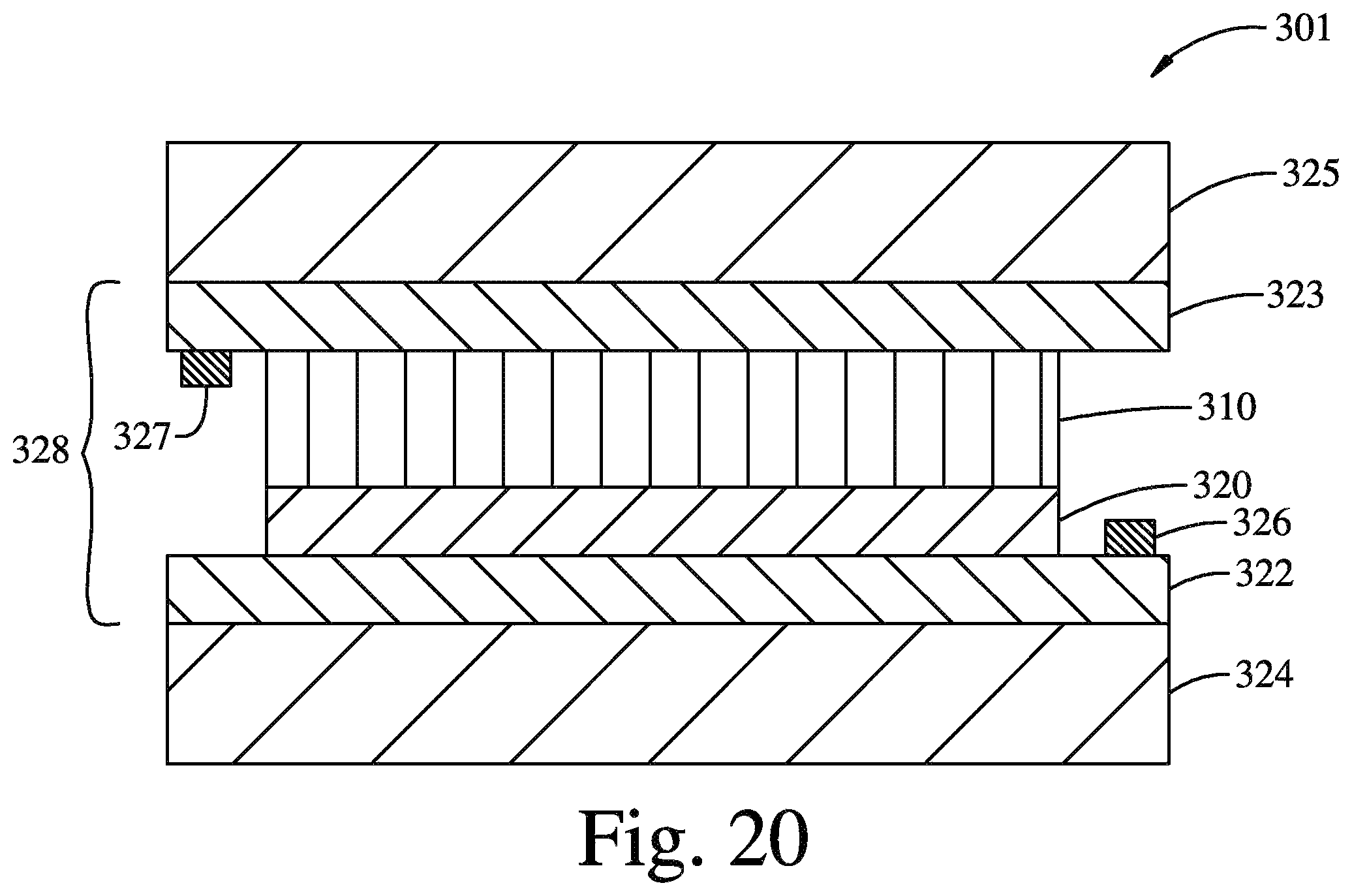 Patent US12174508 Figure 15 – Electrochromic multi-layer devices with spatially coordinated switching