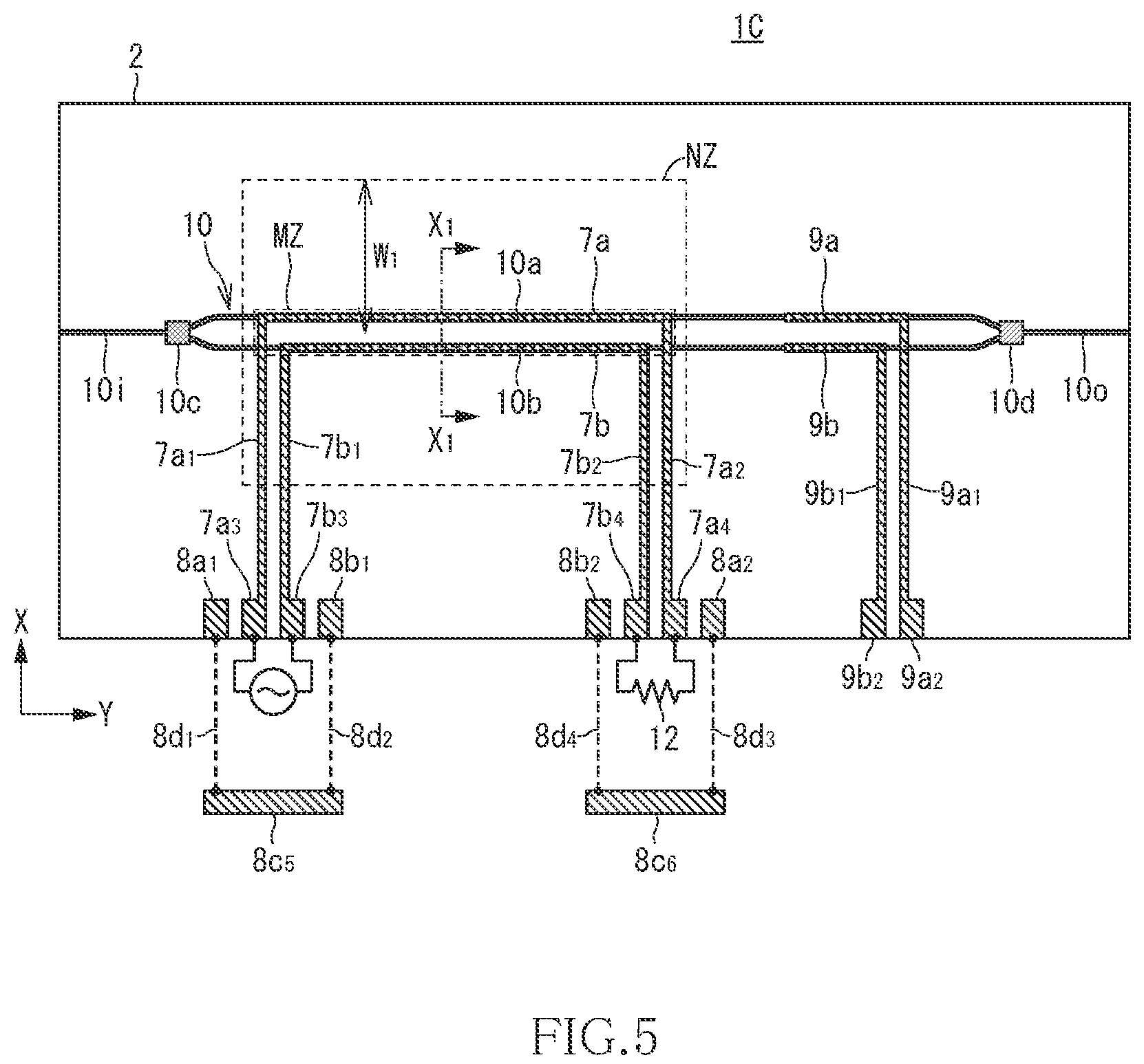 Patent US12174510 Figure 5 – Optical modulation element
