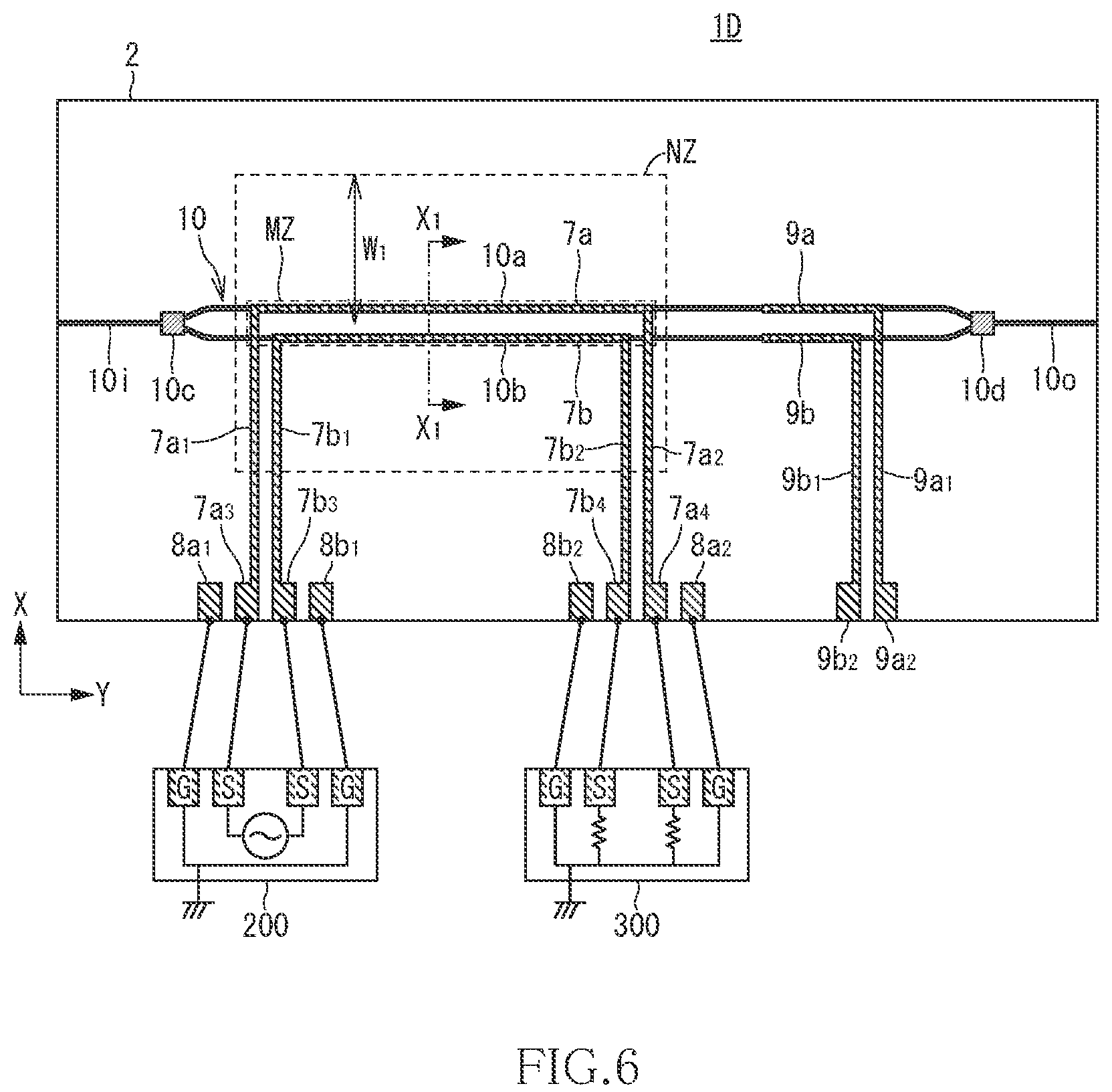 Patent US12174510 Figure 6 – Optical modulation element