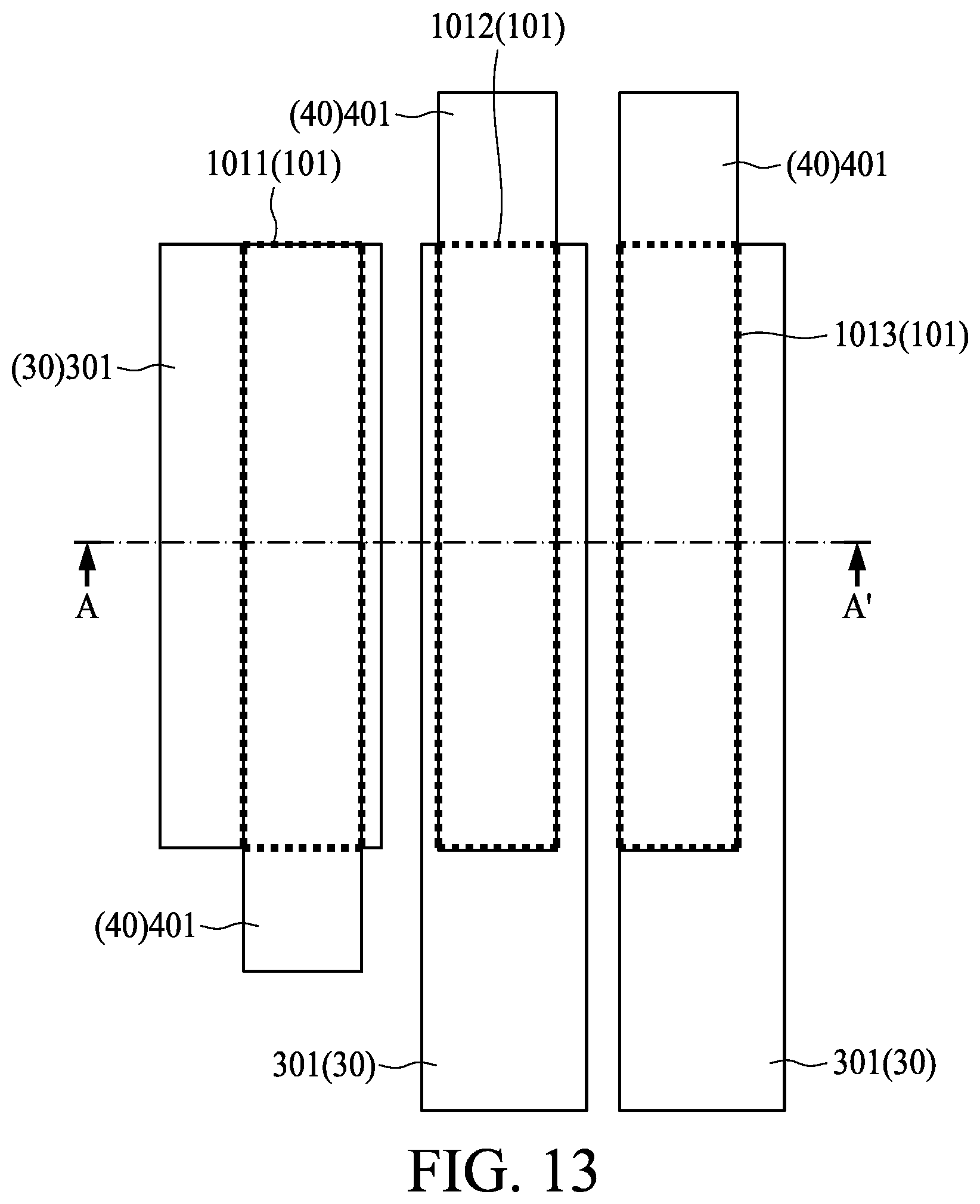 Patent US12174529 Figure 13 – Method for manufacturing semiconductor device