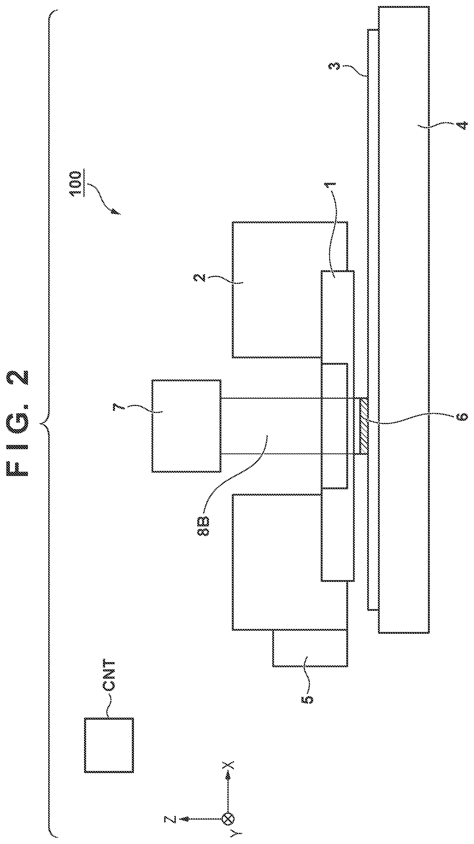 Patent US12174531 Figure 2 – Imprint apparatus, imprint method, and method of manufacturing article