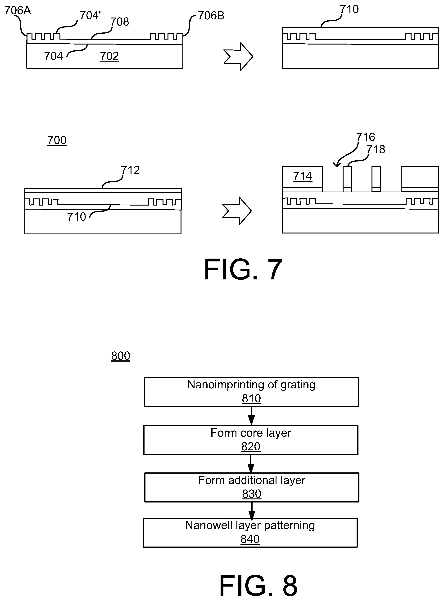 Patent US12174532 Figure 4 – Manufacturing a flowcell with a planar waveguide