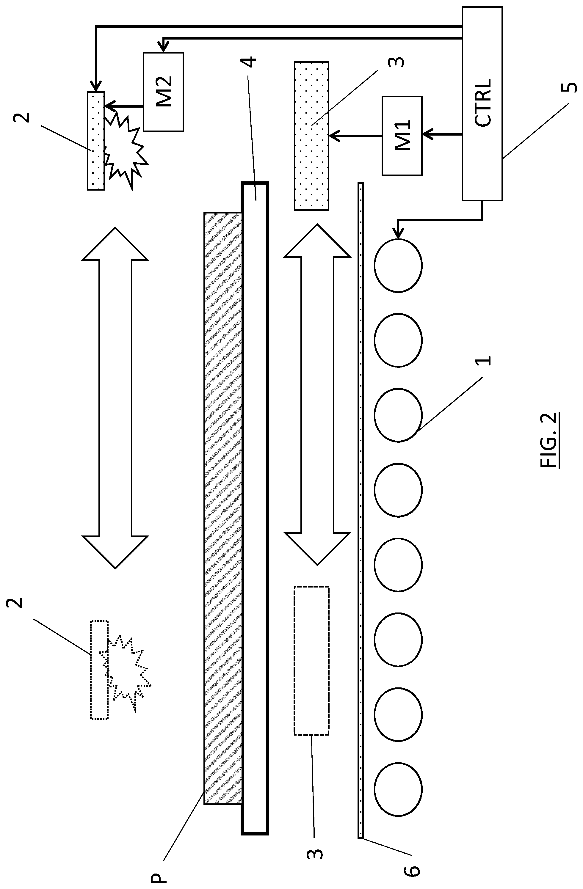 Patent US12174543 Figure 2 – Apparatus and method for exposure of relief precursors