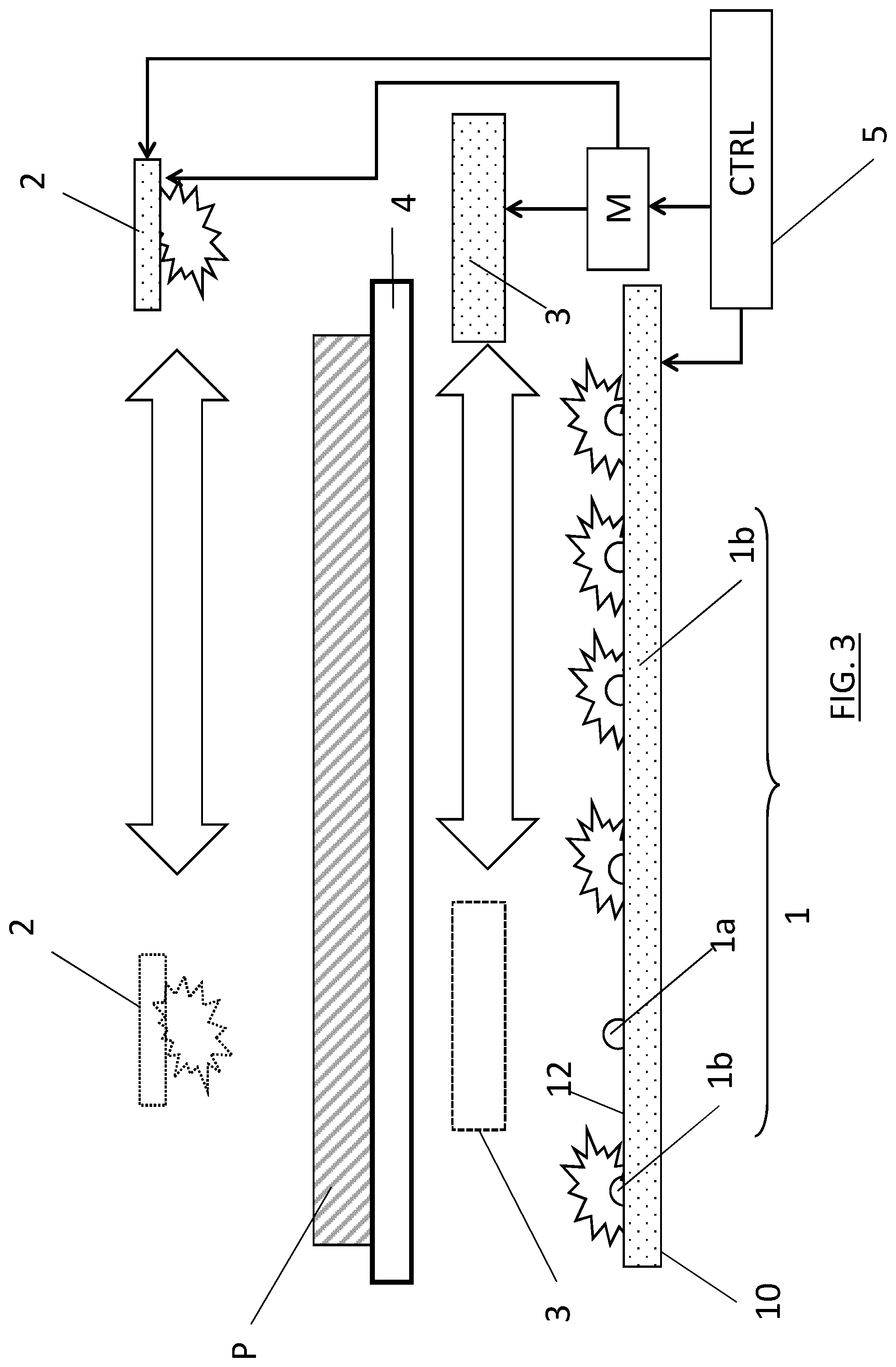 Patent US12174543 Figure 3 – Apparatus and method for exposure of relief precursors