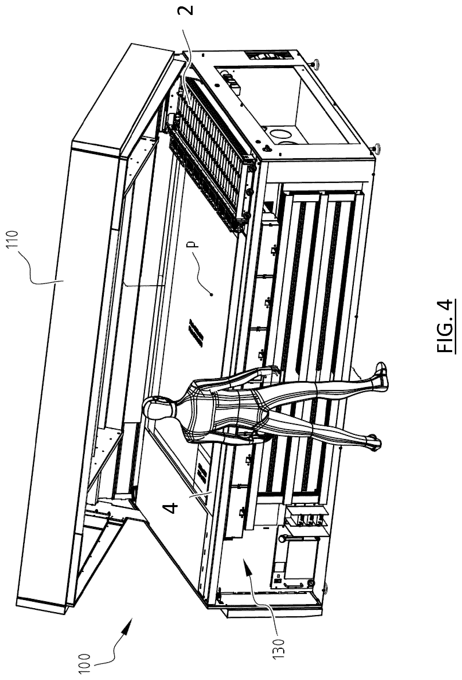 Patent US12174543 Figure 4 – Apparatus and method for exposure of relief precursors