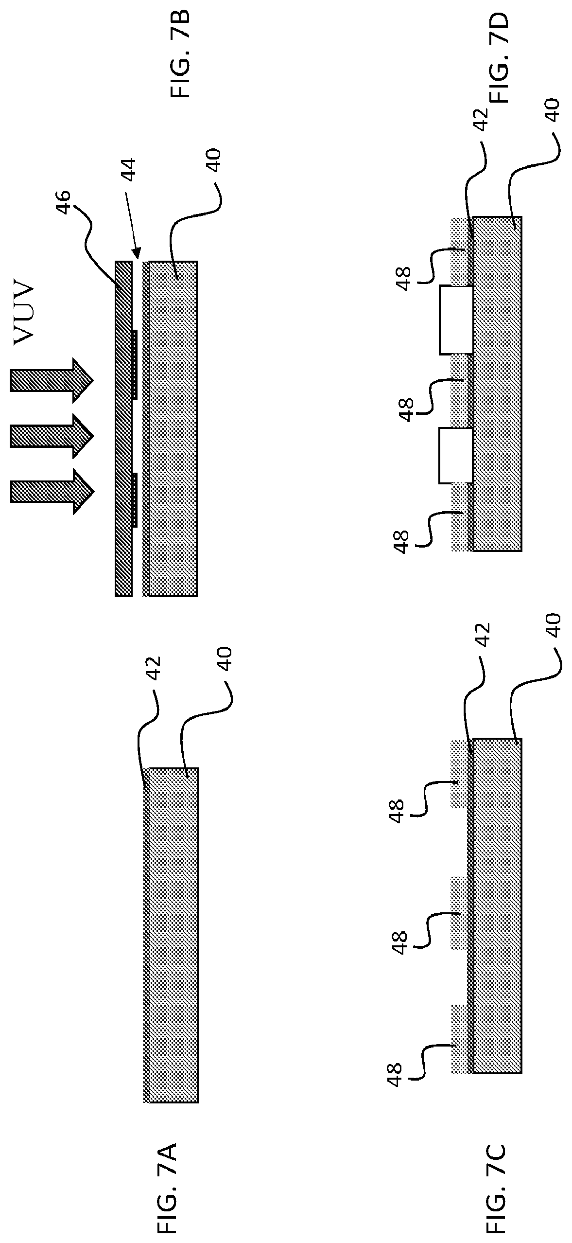 Patent US12174544 Figure 7 – Photoresist-free deposition and patterning with vacuum ultraviolet lamps