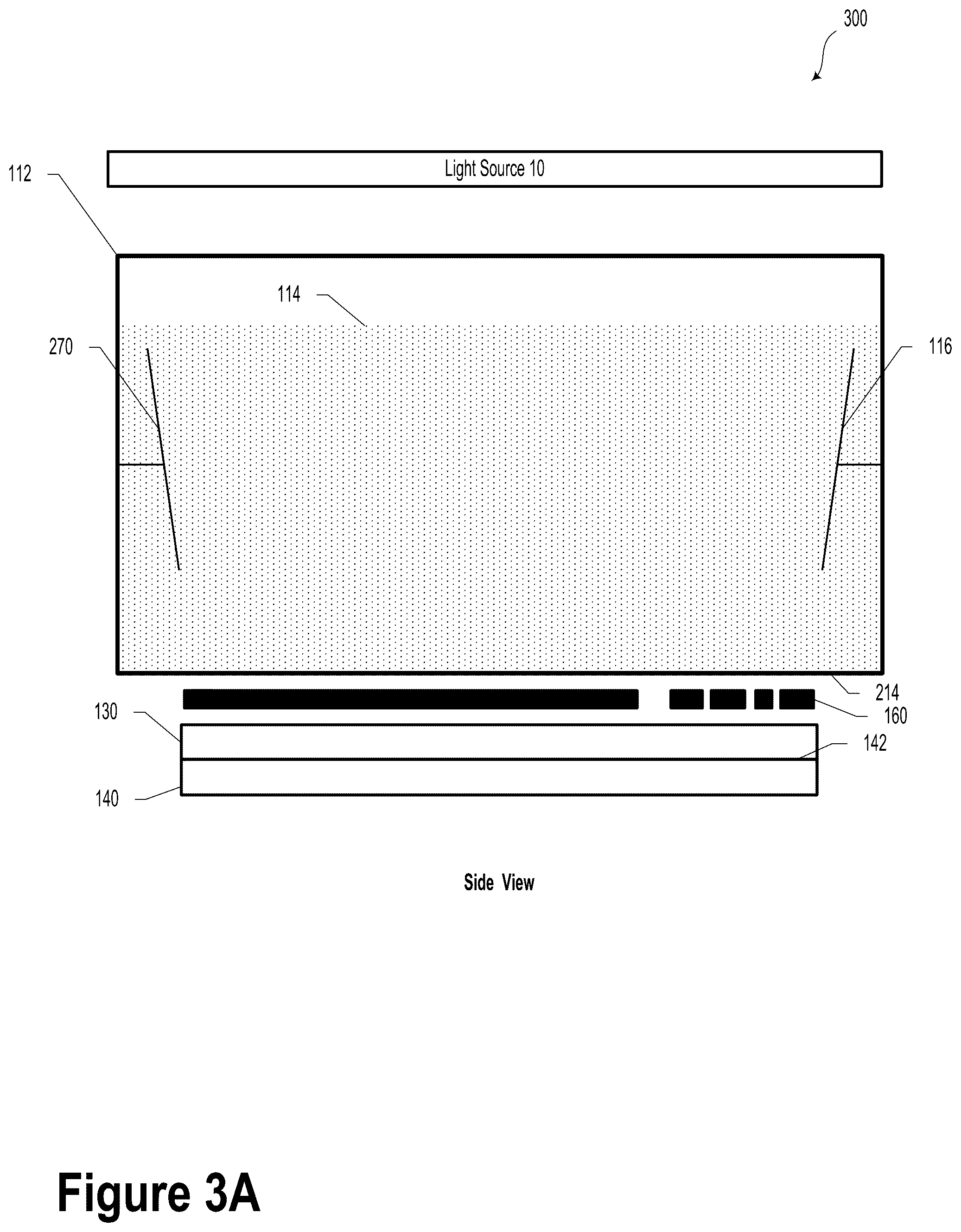 Patent US12174547 Figure 8 – Non-telecentric light guide elements