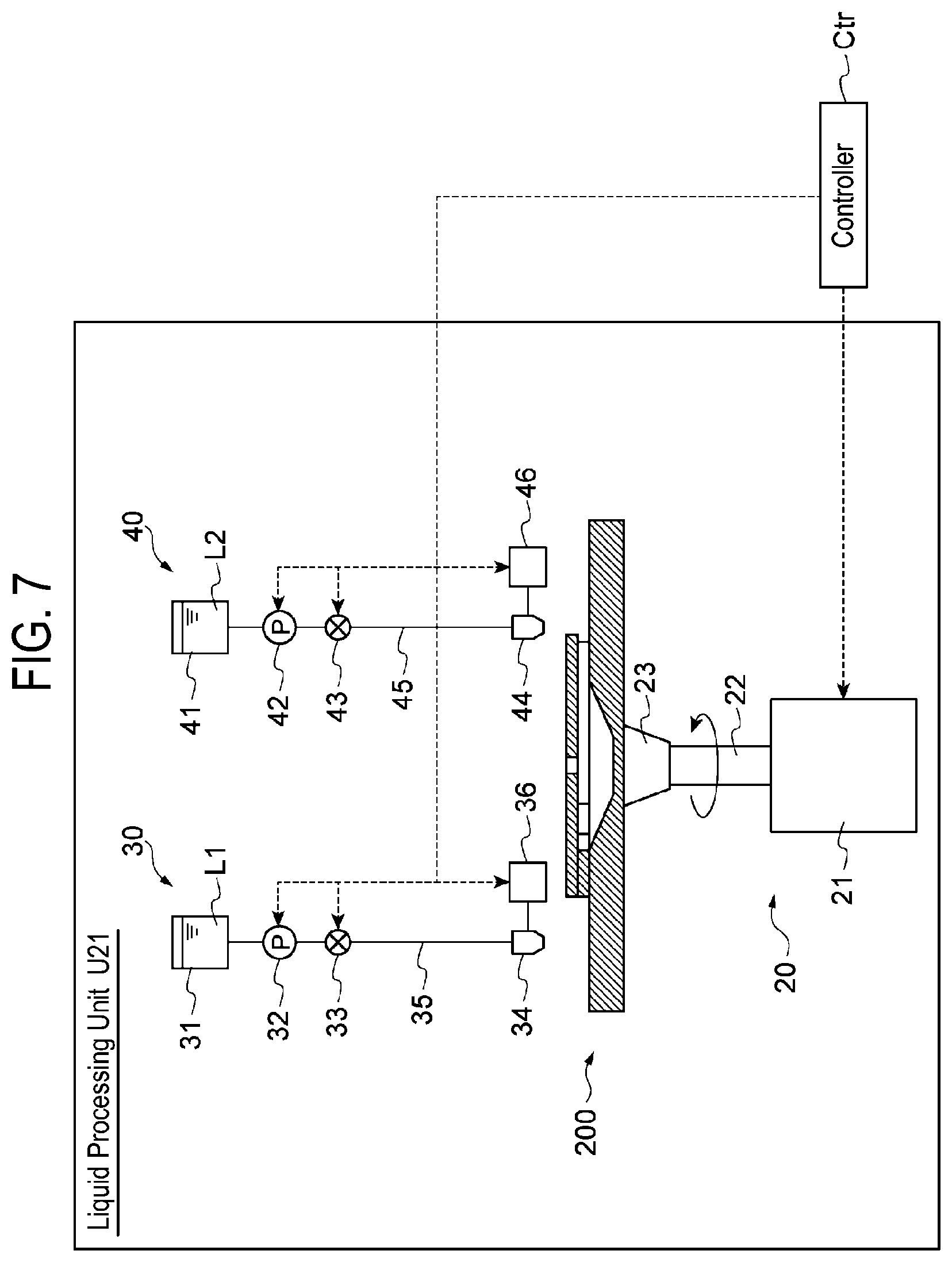 Patent US12174549 Figure 7 – Liquid amount measuring method and computer-readable recording medium
