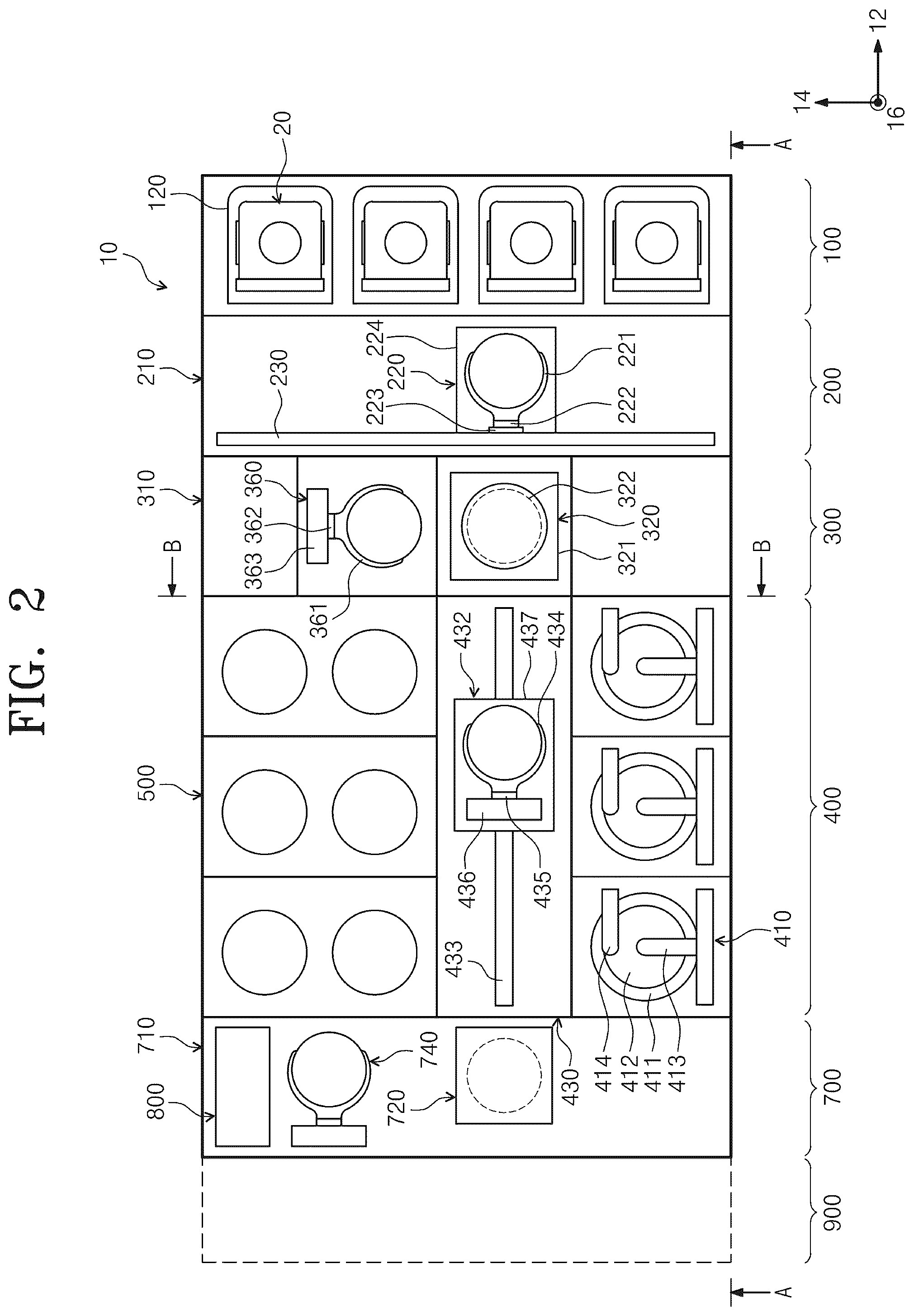 Patent US12174553 Figure 2 – Support unit, bake apparatus and substrate treating apparatus including the same
